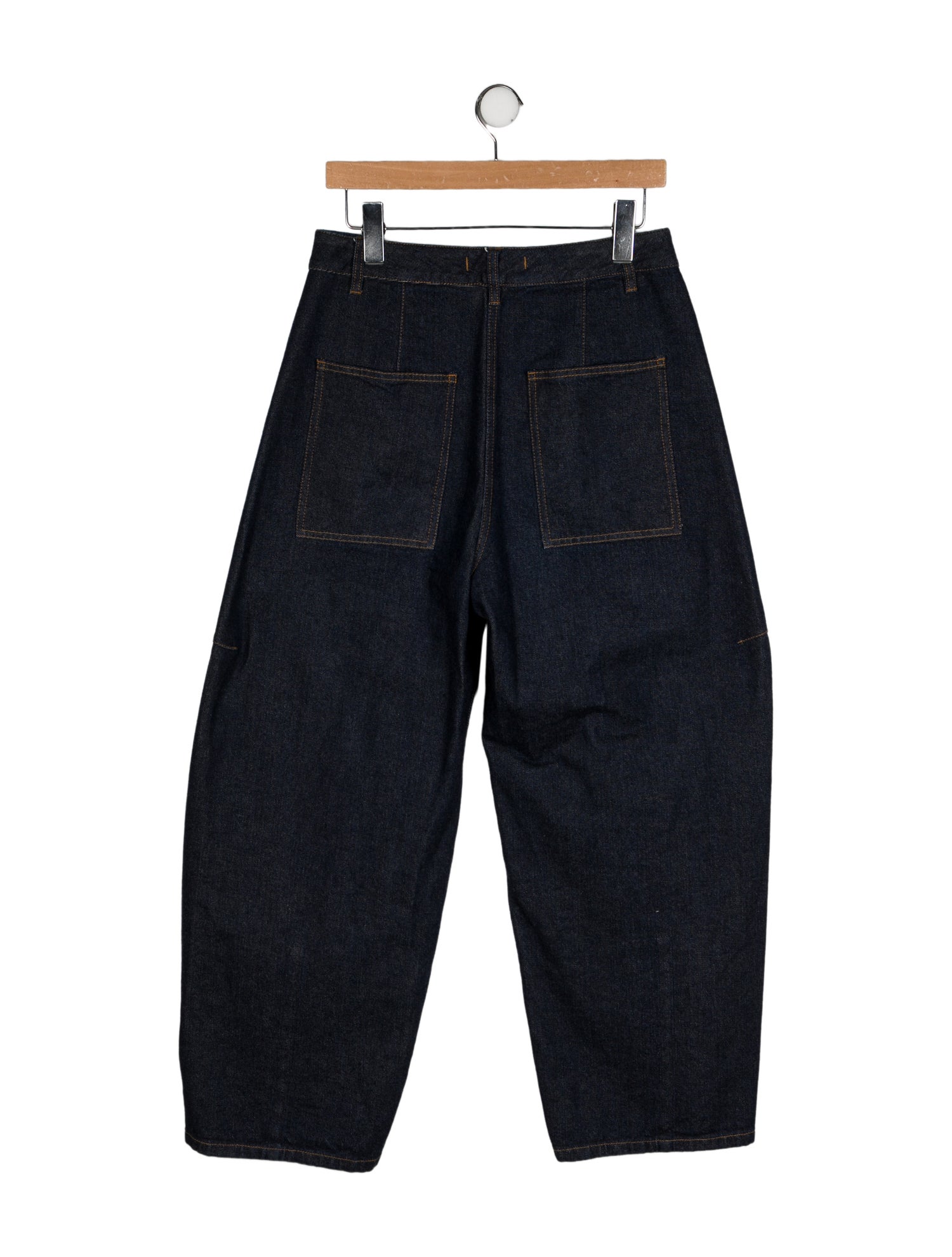 Tibi High-Rise Wide Leg Jeans