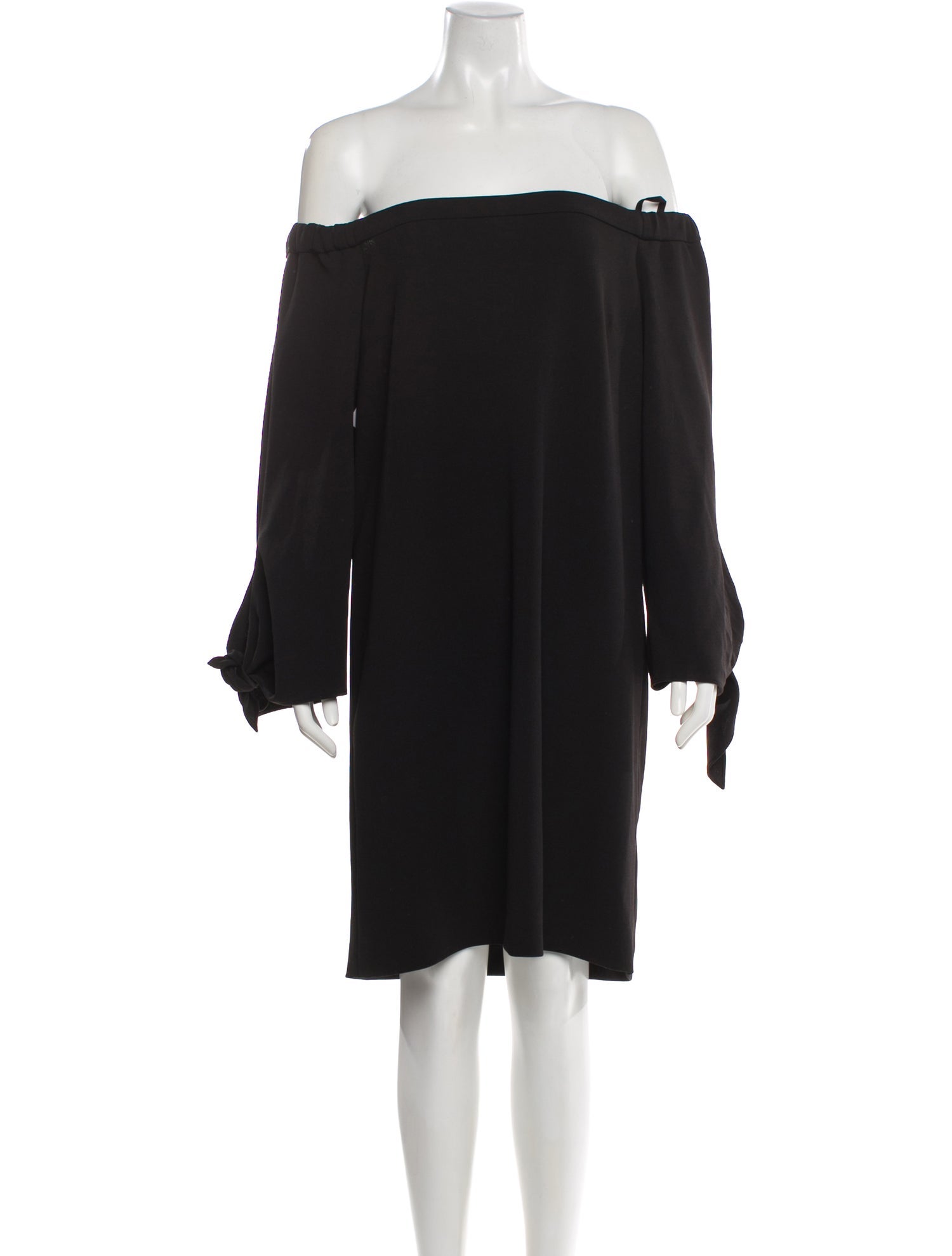 Tibi Off-The-Shoulder Mini Dress