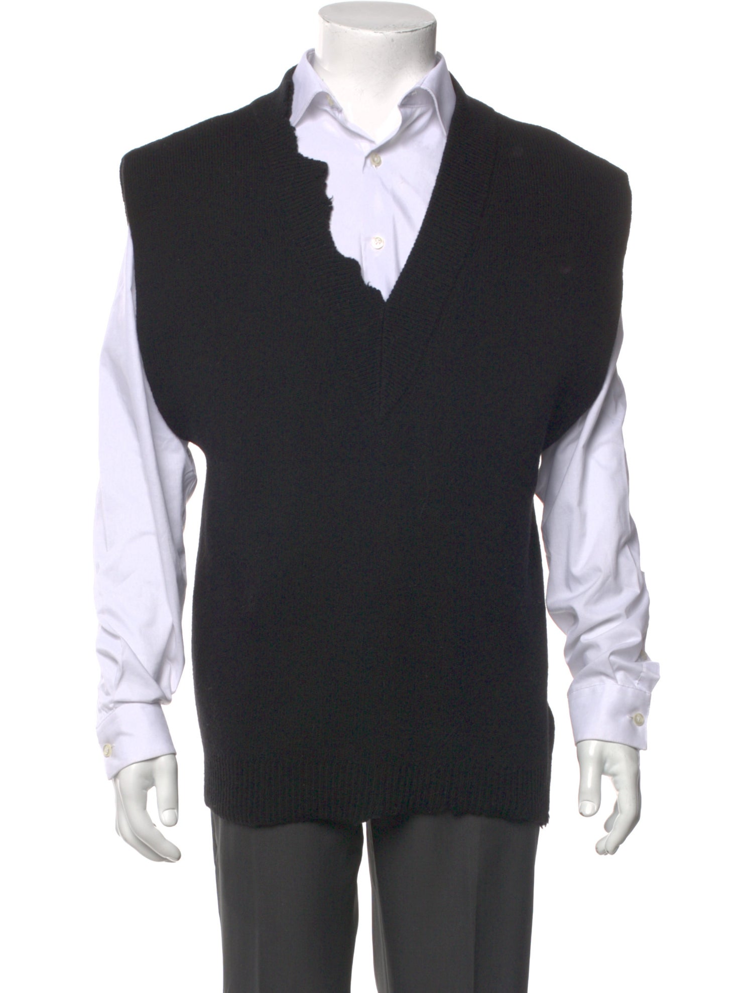 Tibi Lambswool V-Neck Sweater Vest
