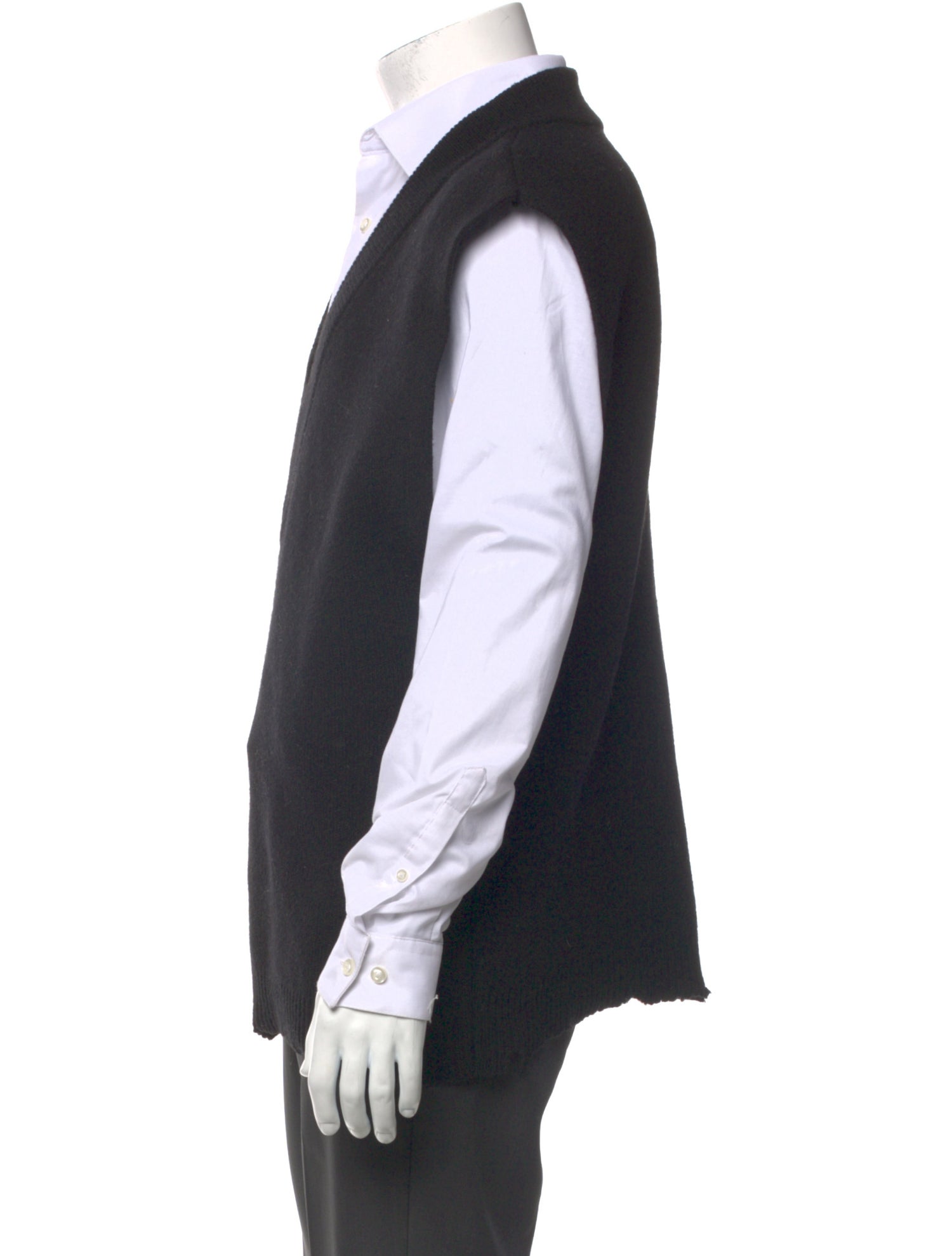 Tibi Lambswool V-Neck Sweater Vest