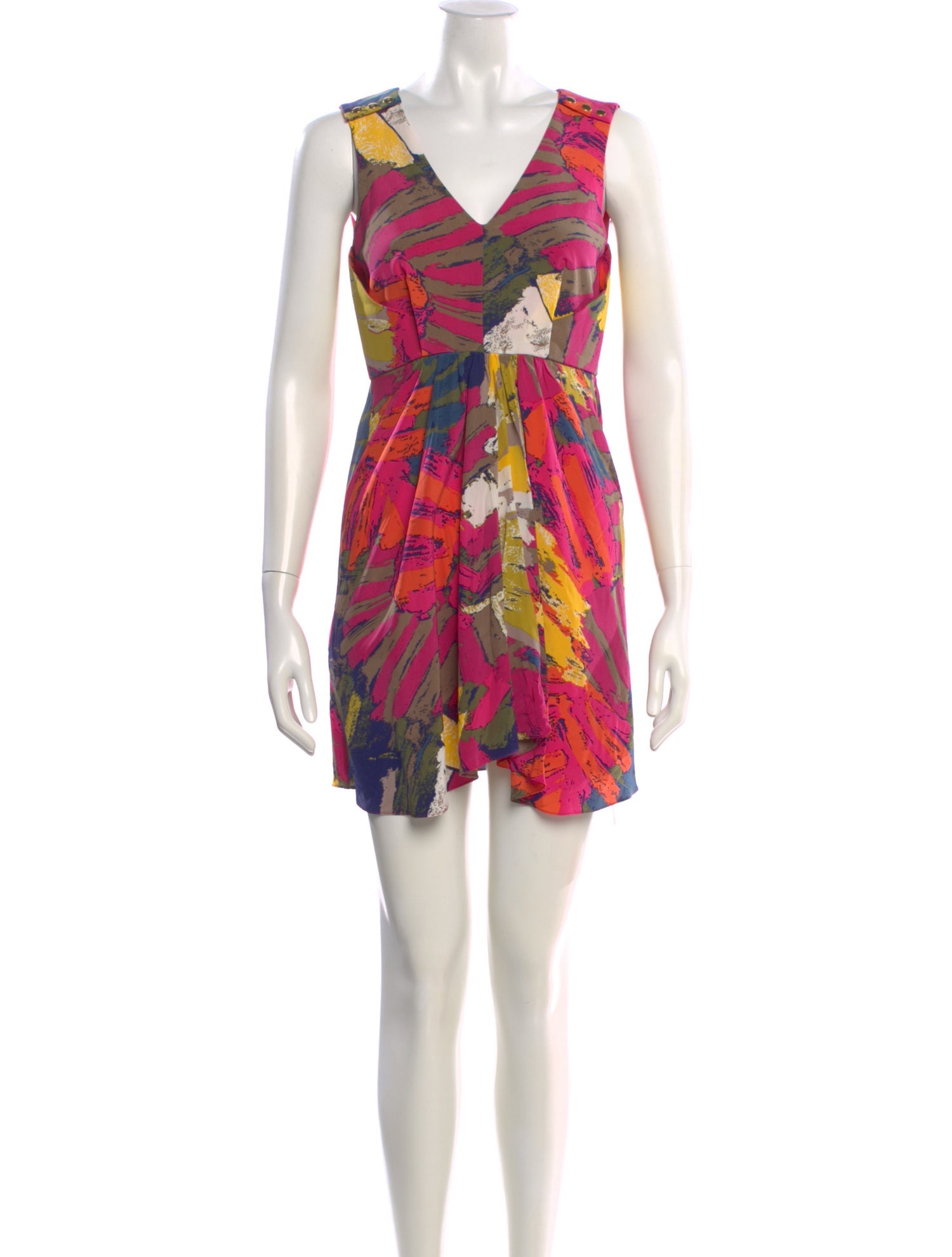 Tibi Silk Mini Dress