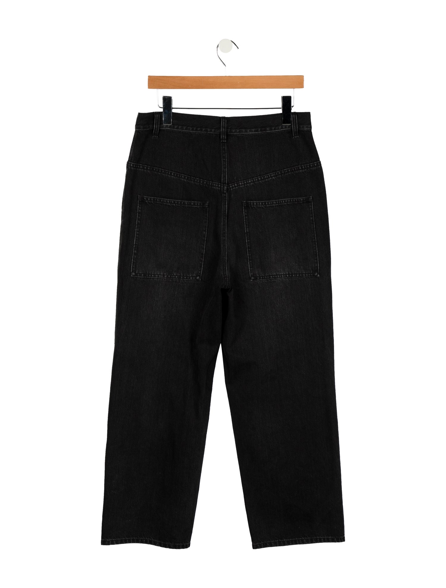 Tibi High-Rise Wide Leg Jeans