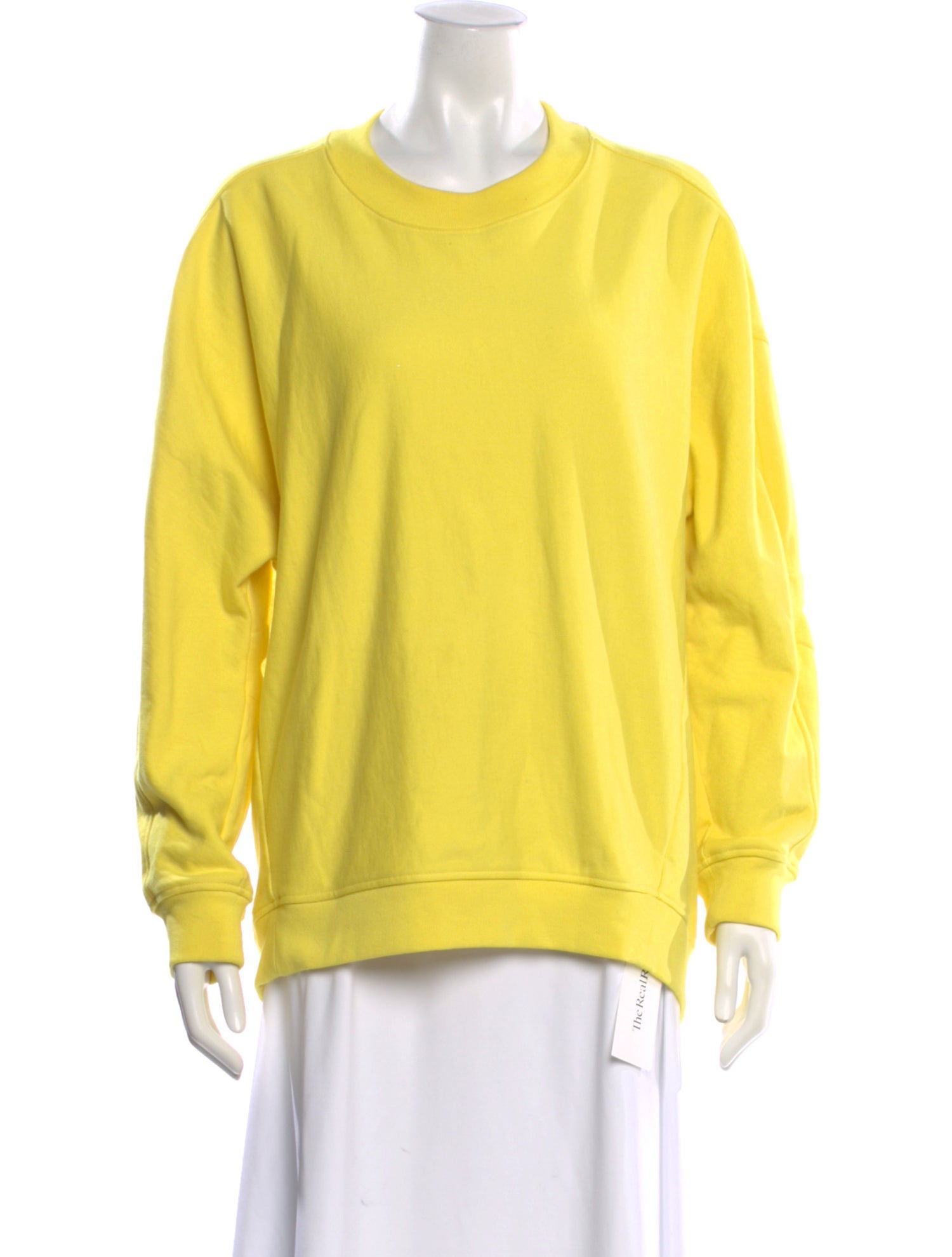 Tibi Crew Neck Long Sleeve Sweatshirt