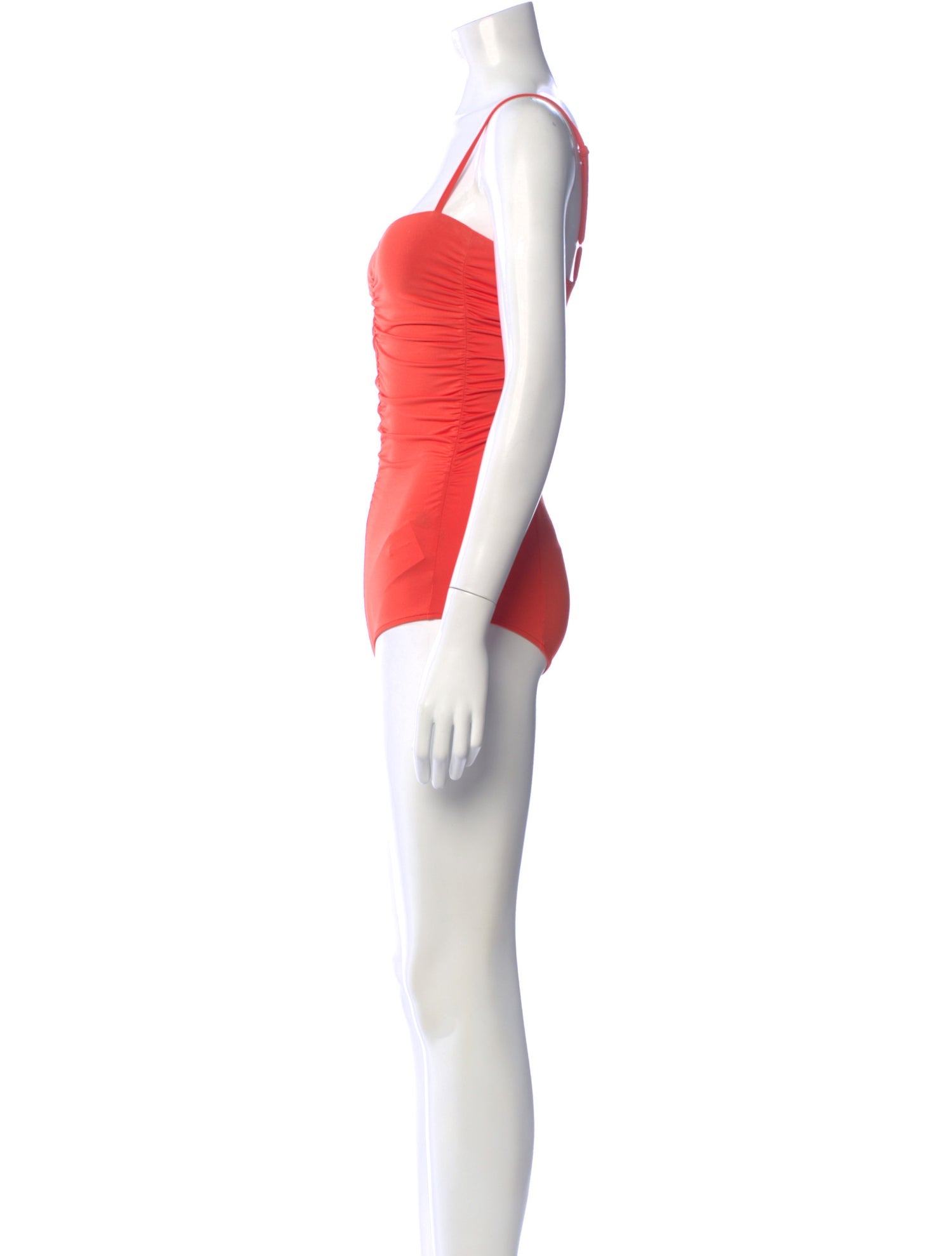 Tibi Square Neckline Sleeveless Bodysuit