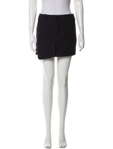 Pre-owned Tibi Mini Skirt In Blue