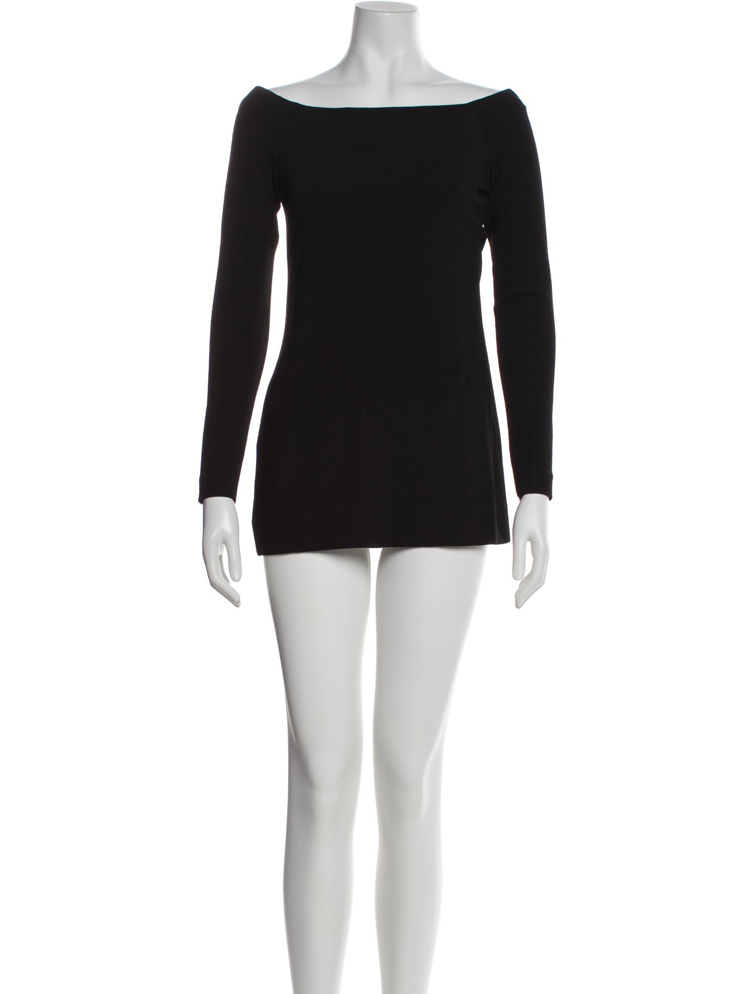 Tibi Bateau Neckline Mini Dress