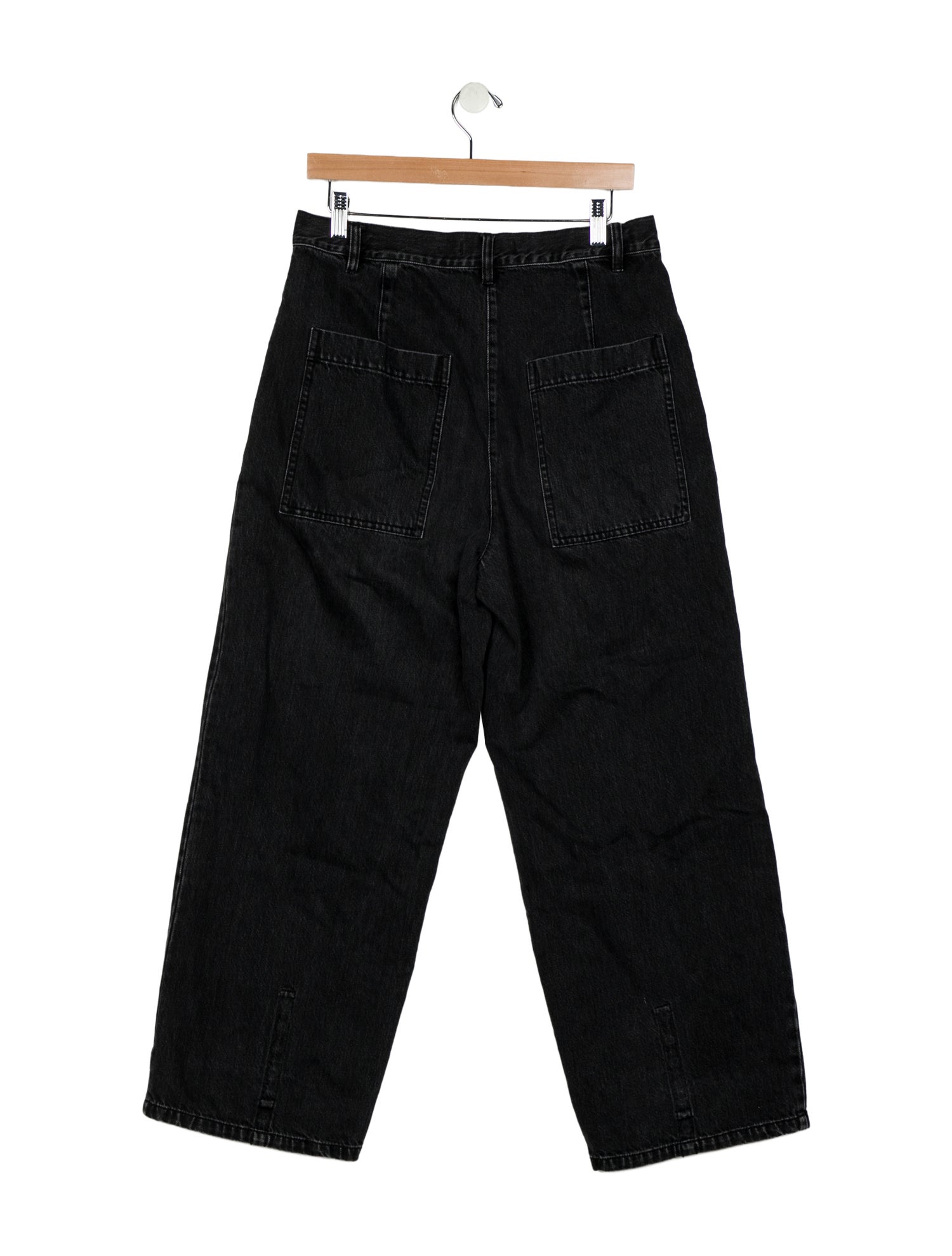 Tibi High-Rise Wide Leg Jeans