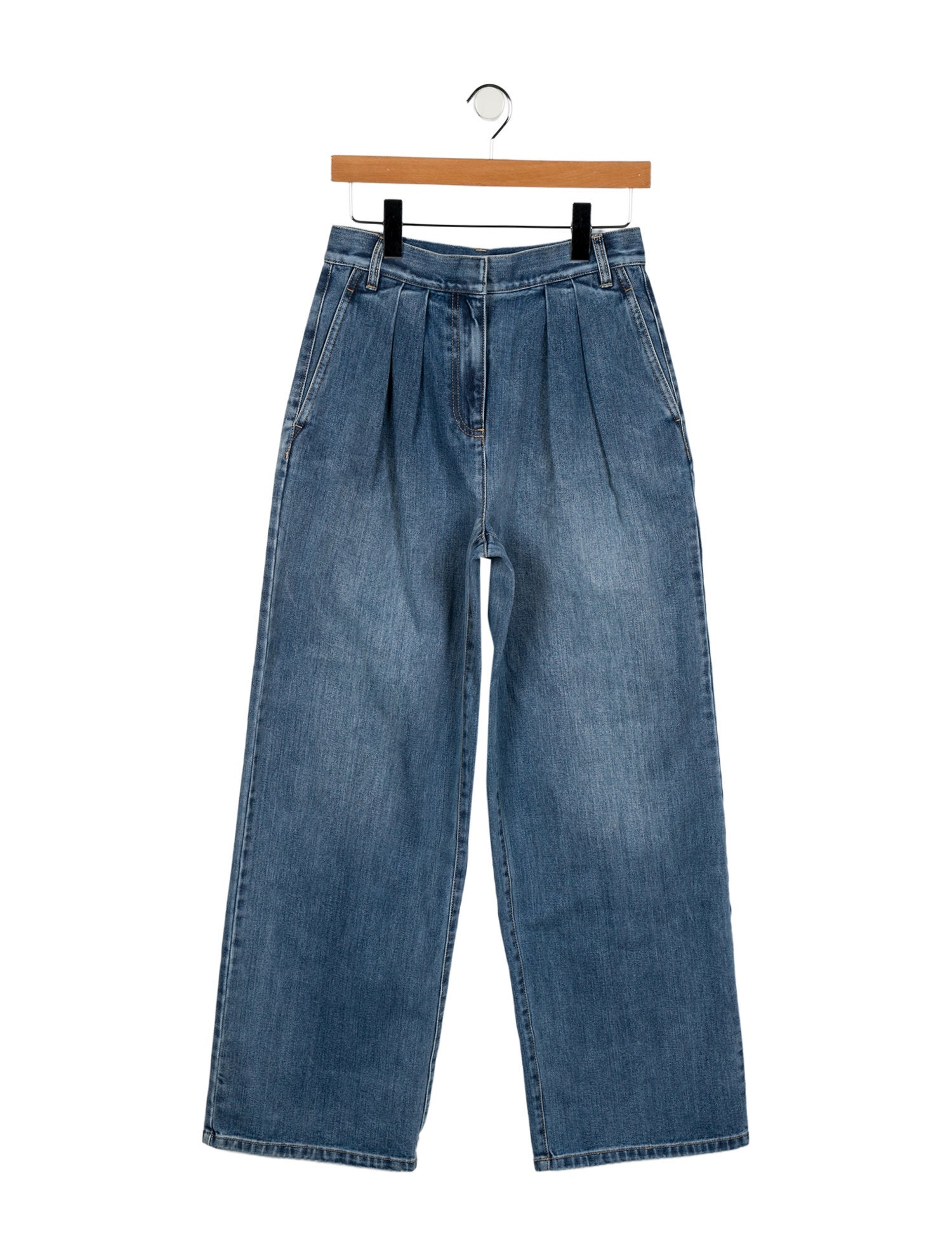 Tibi High-Rise Wide Leg Jeans w/ Tags