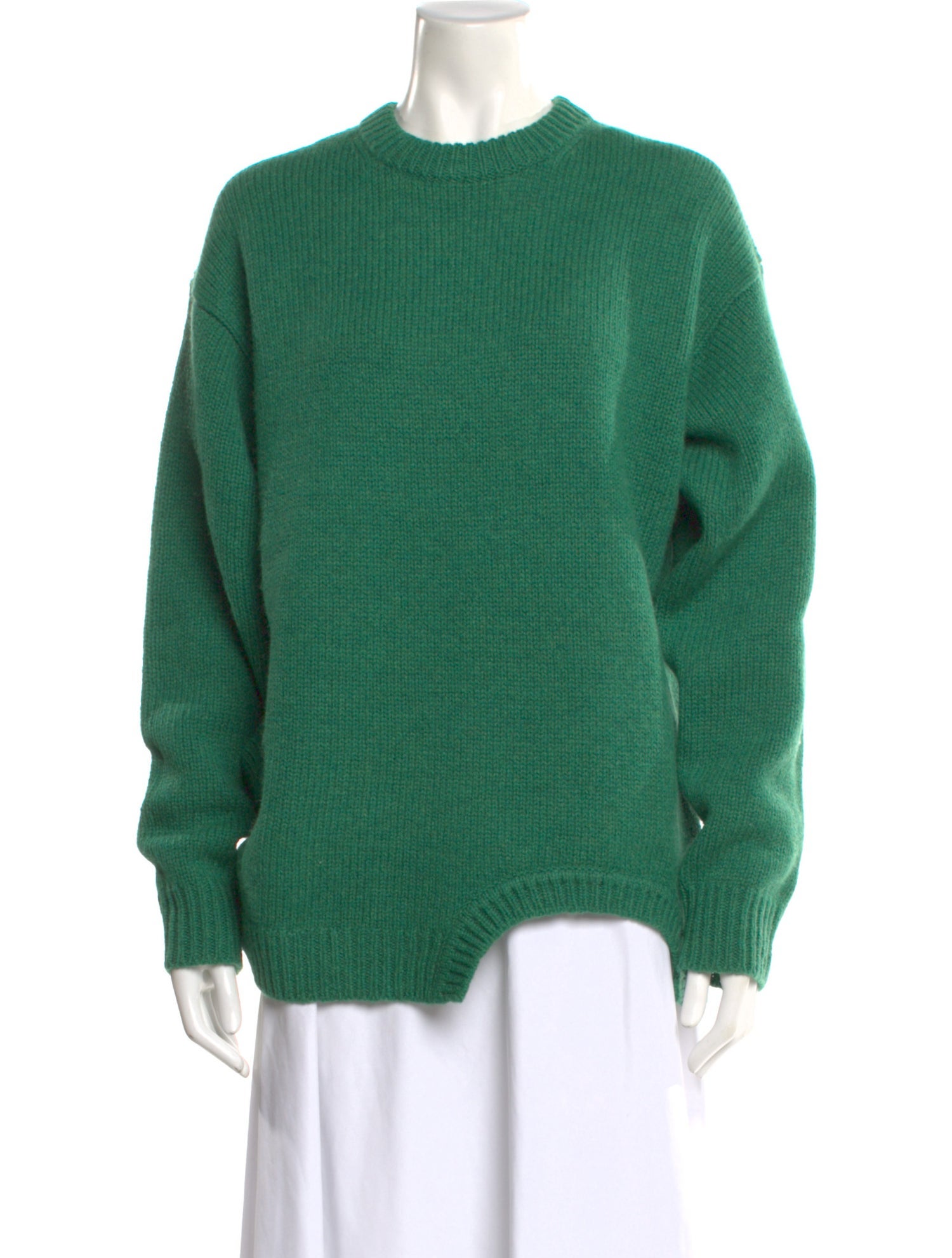 Tibi Wool Mock Neck Sweater