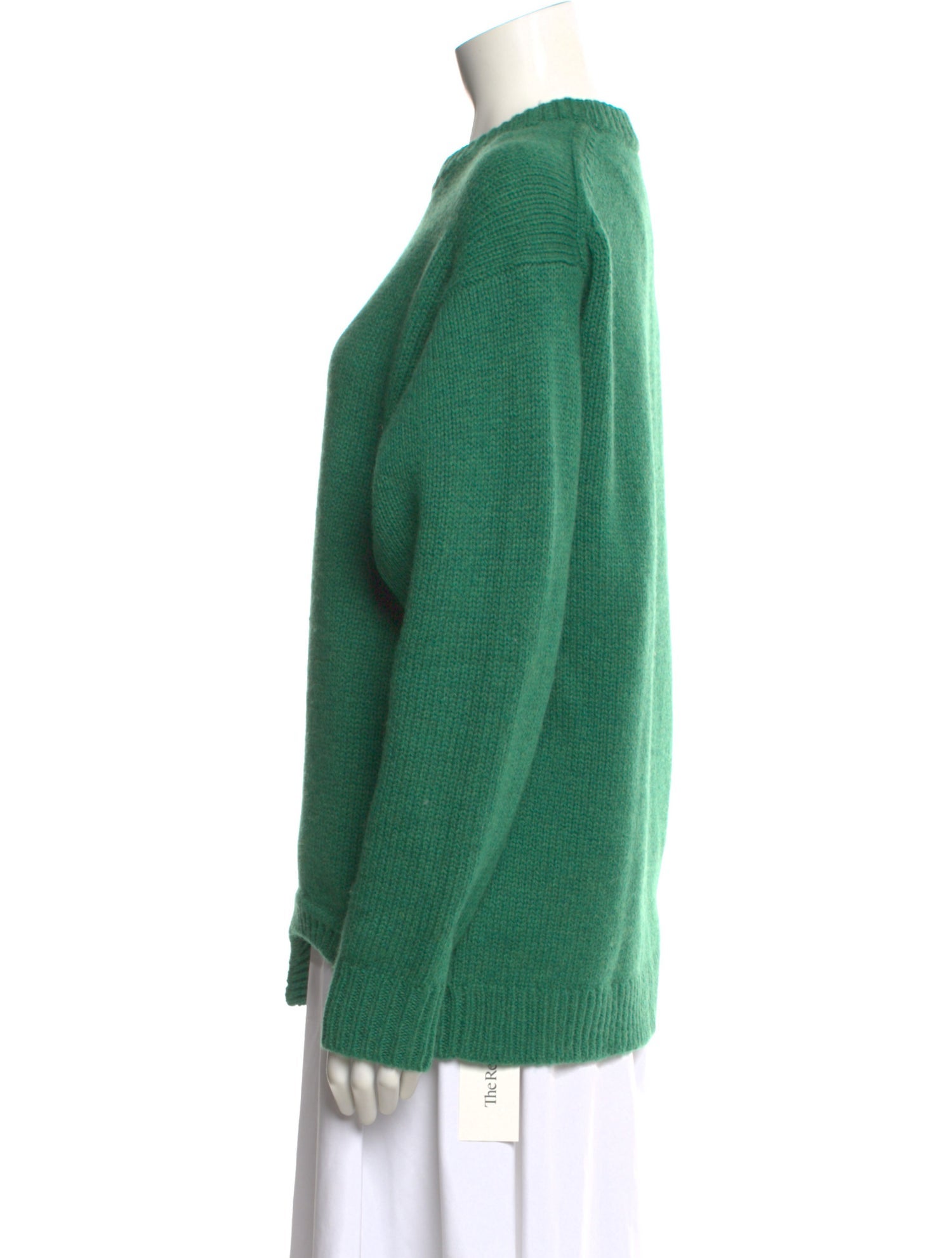 Tibi Wool Mock Neck Sweater