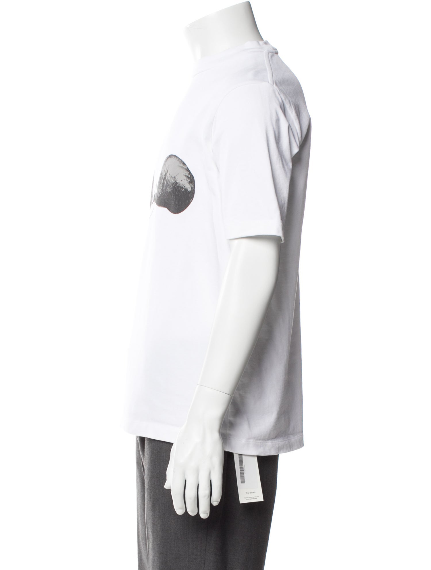 Tibi Graphic Print Crew Neck T-Shirt