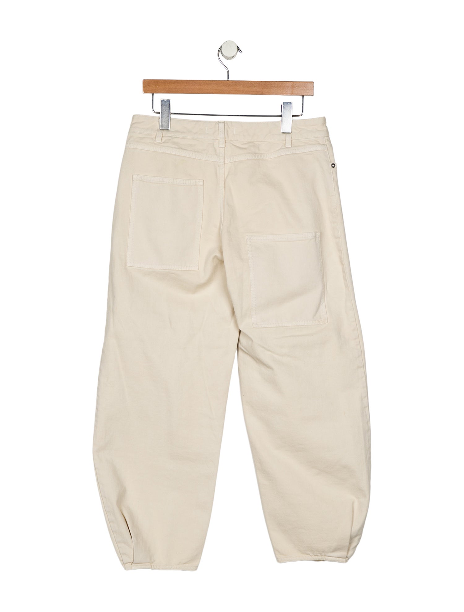 Tibi Mid-Rise Straight Leg Jeans