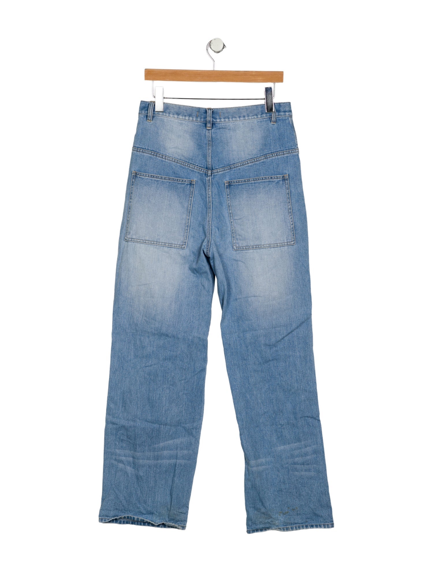 Tibi High-Rise Wide Leg Jeans