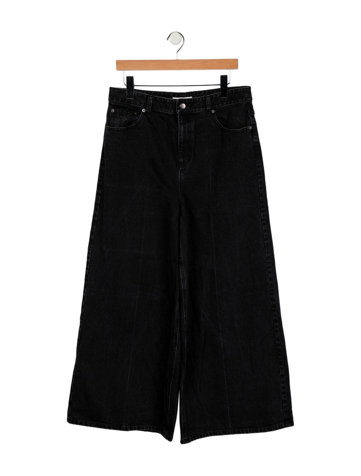 Tibi High-Rise Wide Leg Jeans