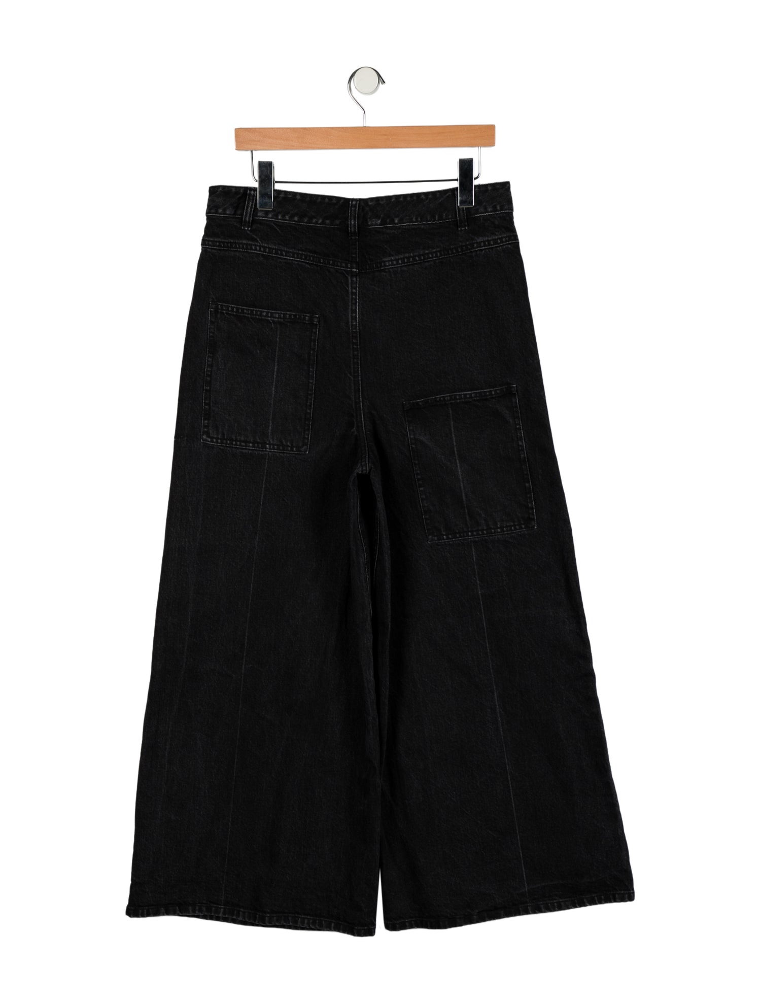 Tibi High-Rise Wide Leg Jeans