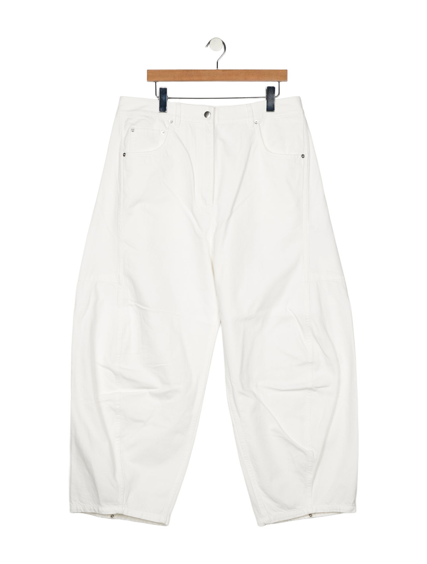 Tibi High-Rise Wide Leg Jeans