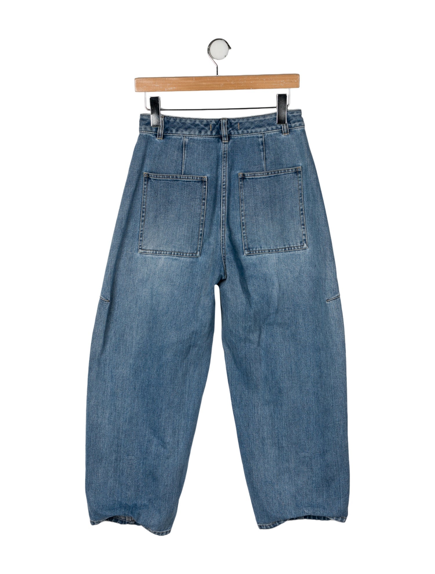 Tibi High-Rise Wide Leg Jeans