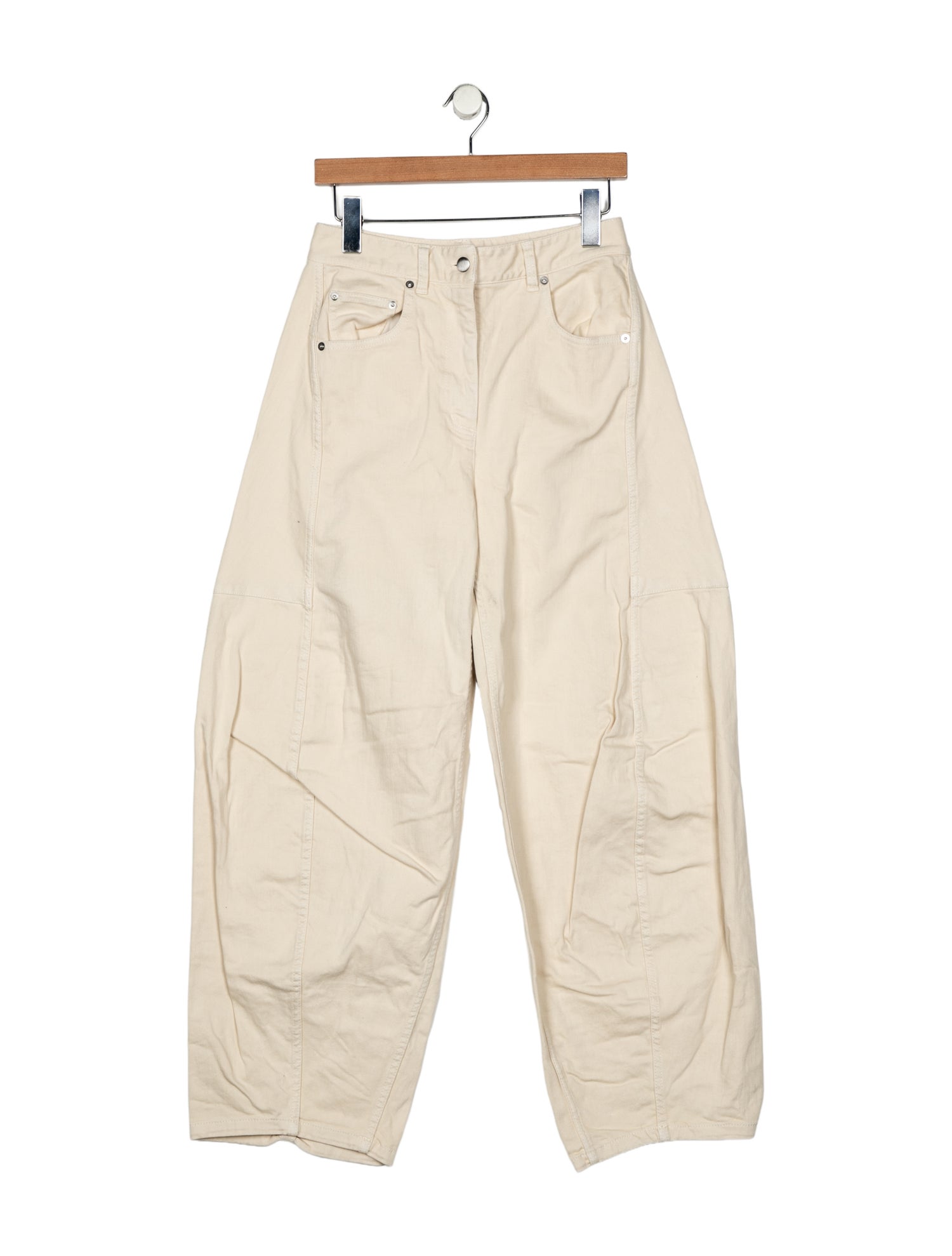 Tibi High-Rise Wide Leg Jeans