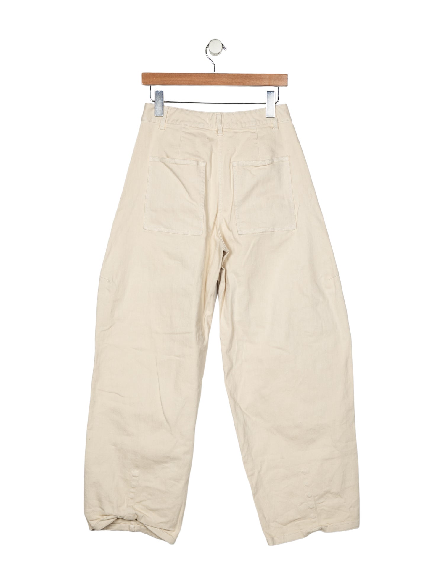 Tibi High-Rise Wide Leg Jeans