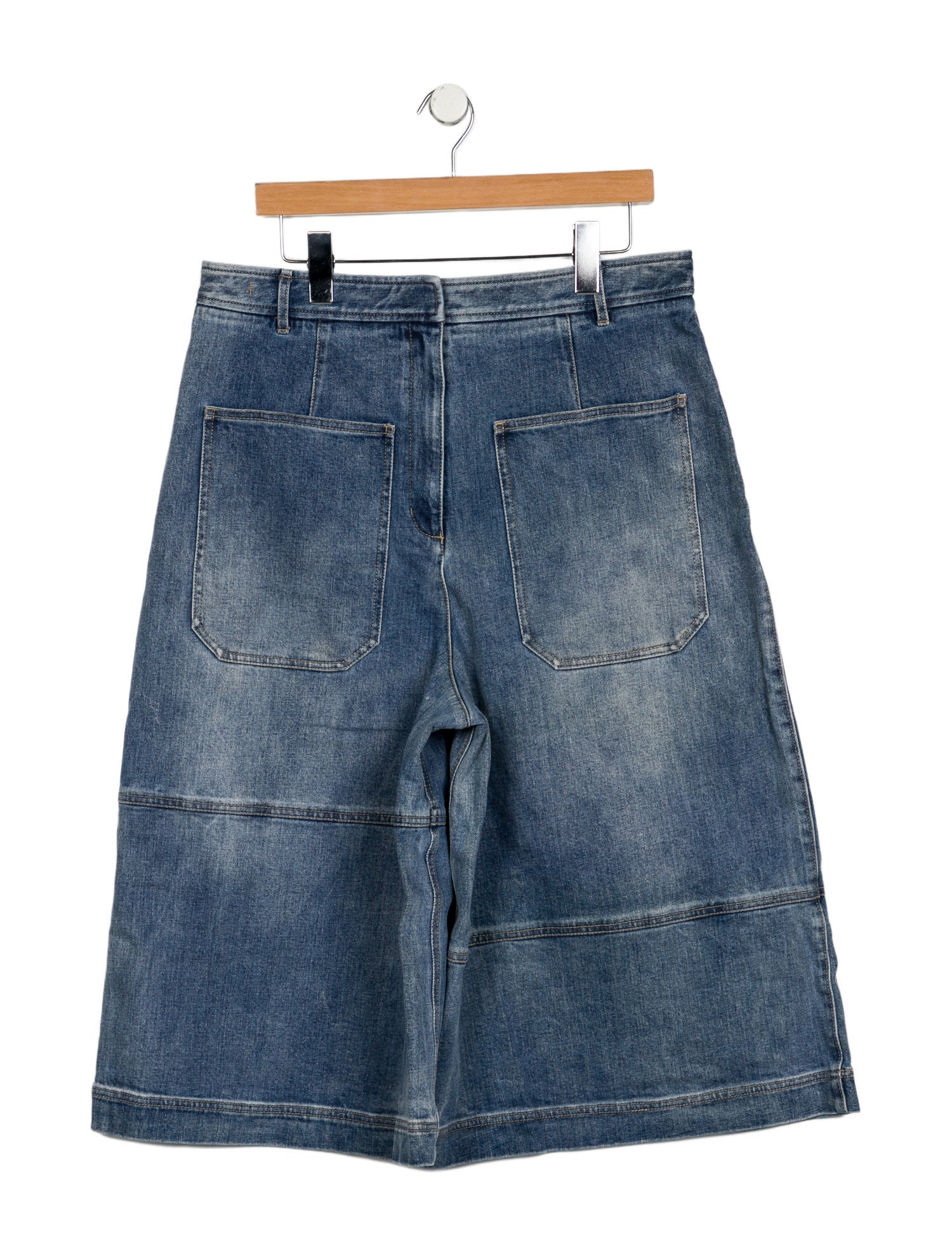 Tibi High-Rise Wide Leg Jeans