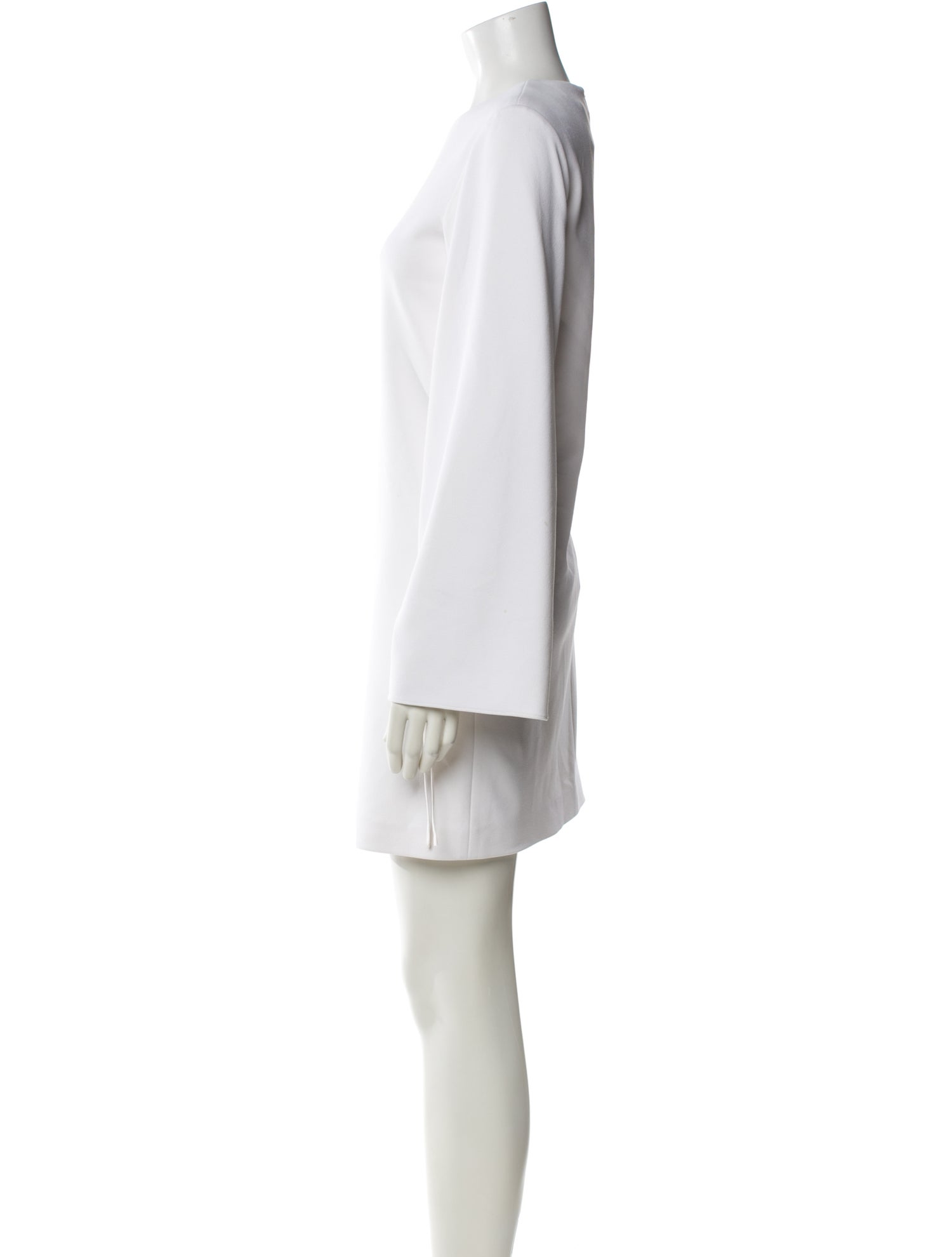 Tibi Crew Neck Mini Dress