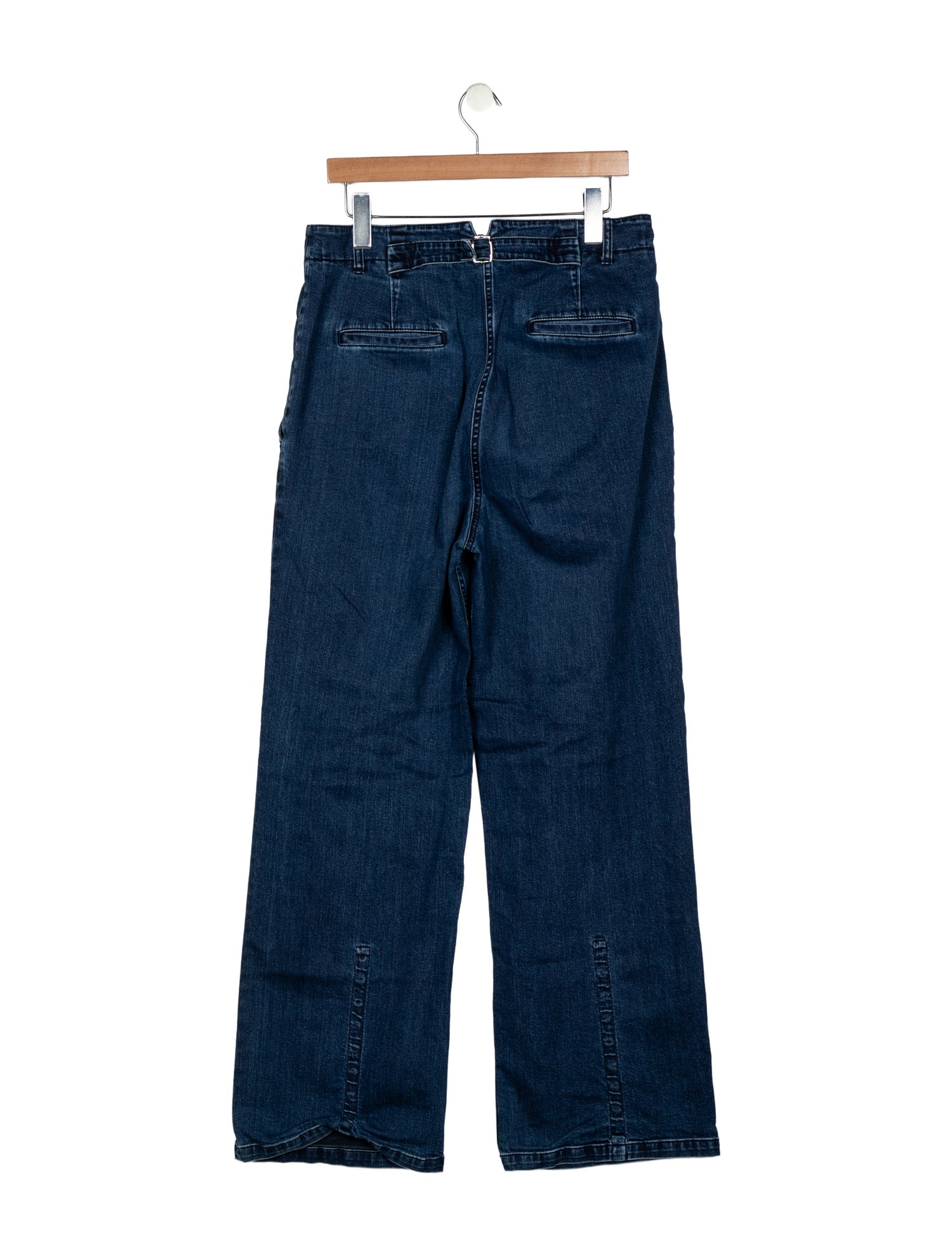 Tibi High-Rise Wide Leg Jeans