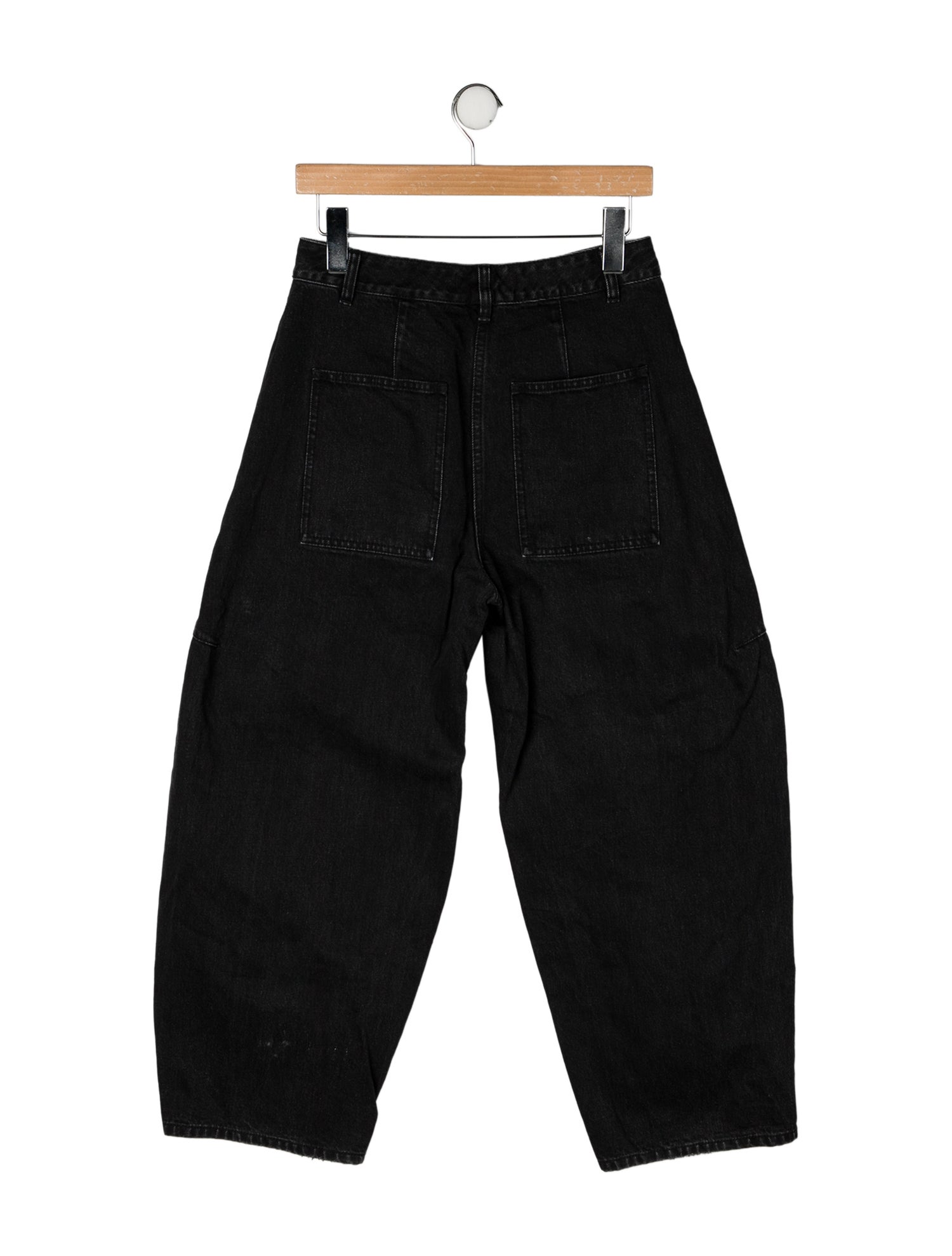 Tibi High-Rise Wide Leg Jeans