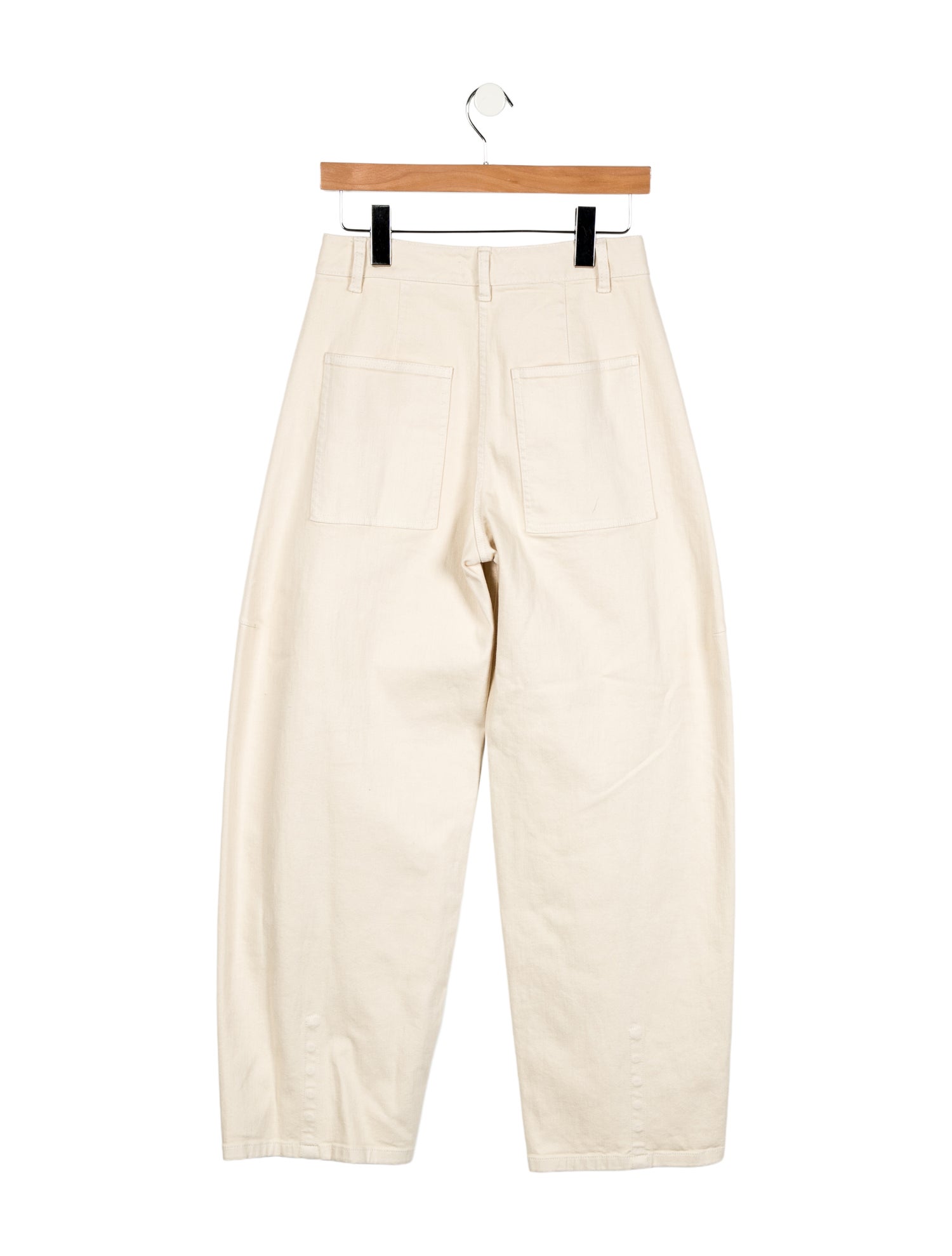 Tibi High-Rise Wide Leg Jeans