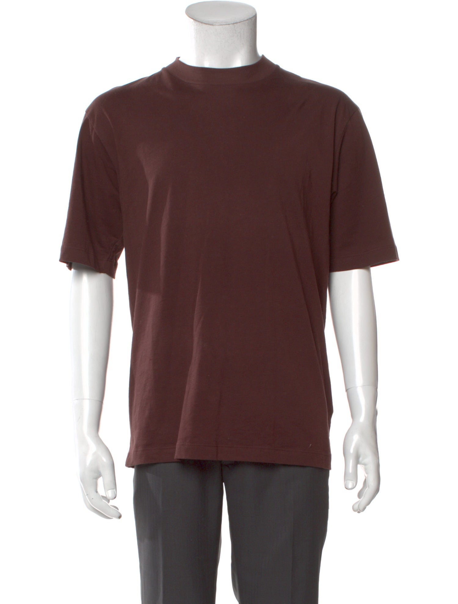 Tibi Crew Neck Short Sleeve T-Shirt
