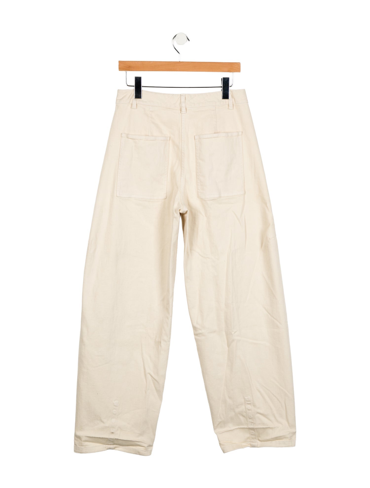 Tibi High-Rise Wide Leg Jeans