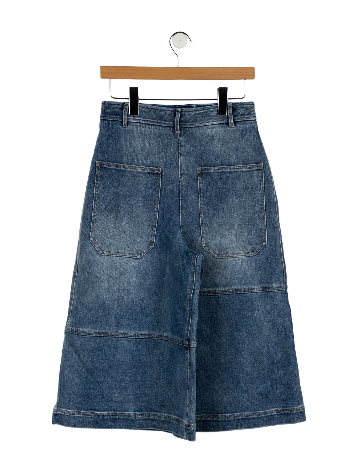 Tibi High-Rise Wide Leg Jeans