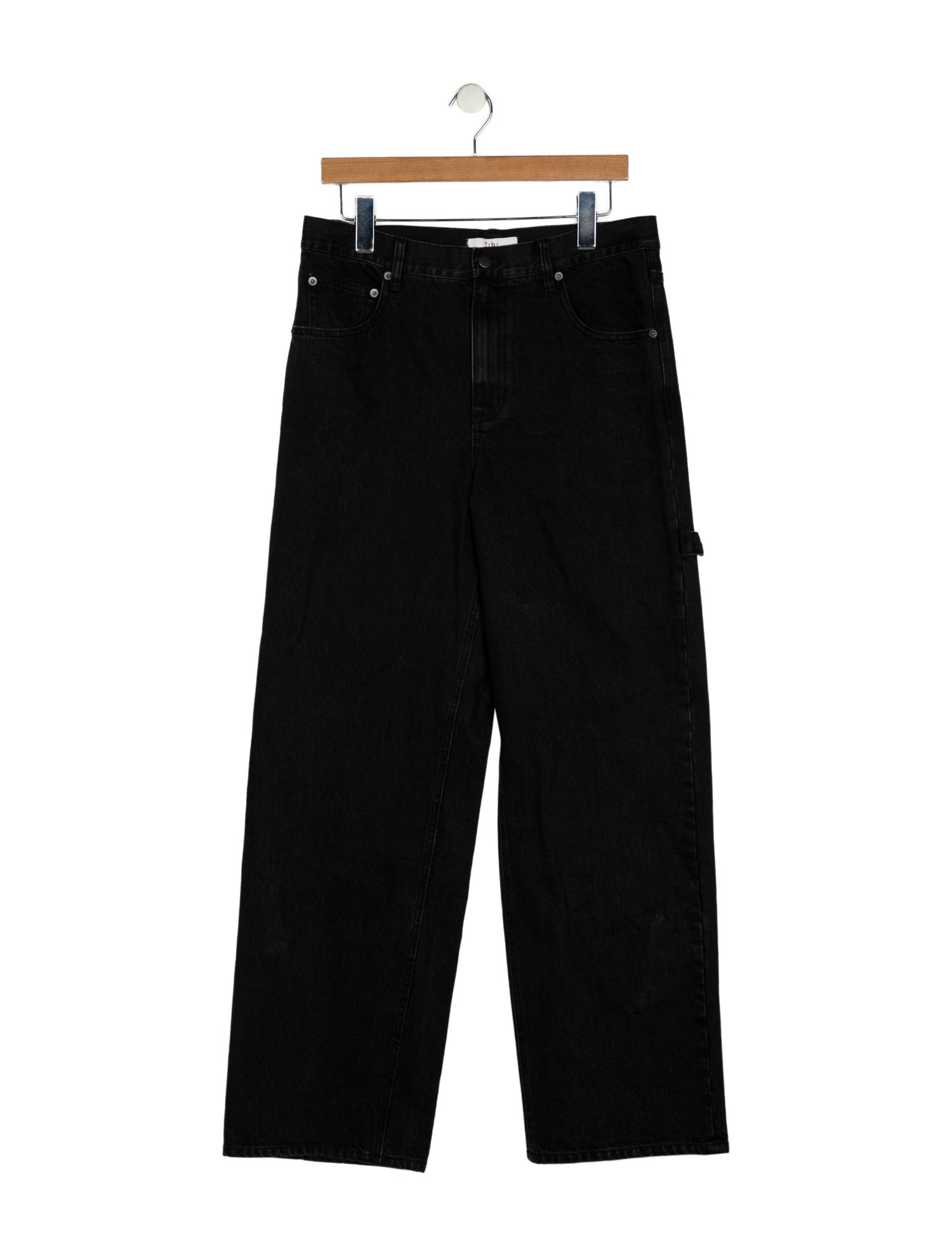 Tibi High-Rise Wide Leg Jeans