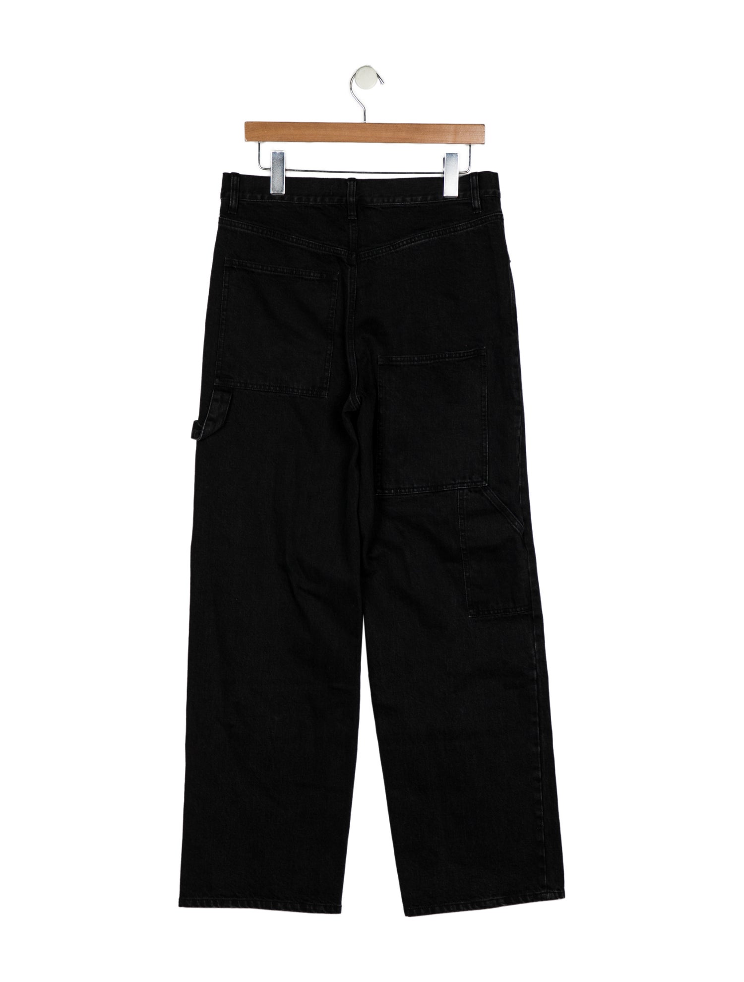 Tibi High-Rise Wide Leg Jeans