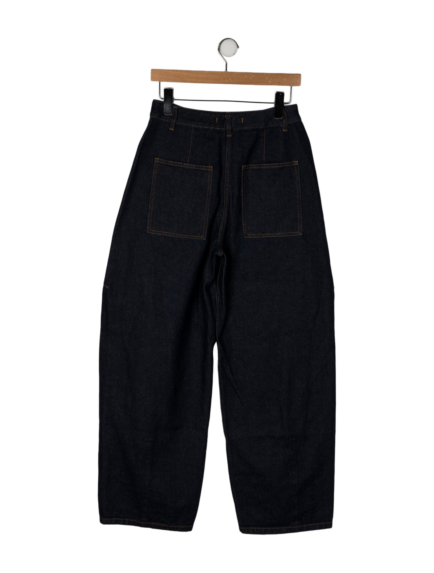 Tibi High-Rise Wide Leg Jeans