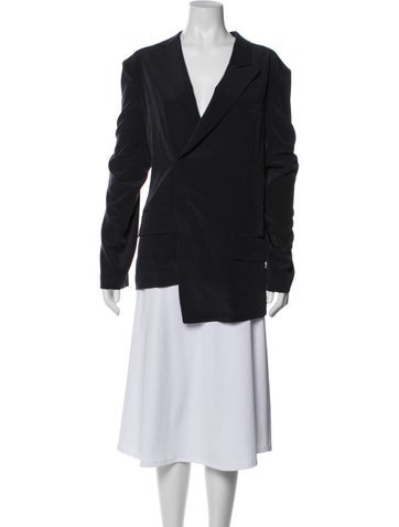 Pre-owned Tibi Blazer In Blue