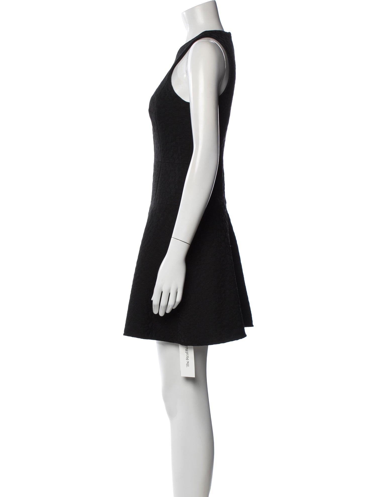 Tibi V-Neck Mini Dress