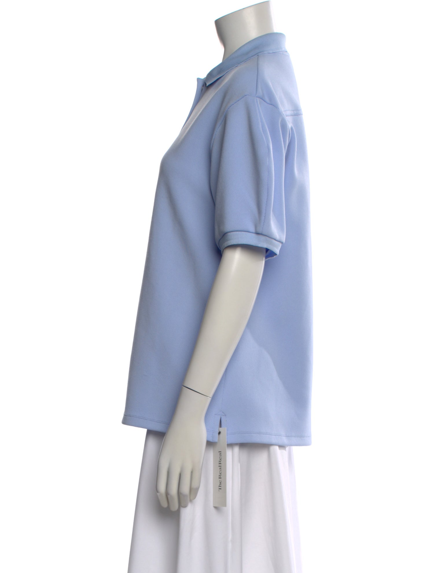 Tibi Short Sleeve Polo
