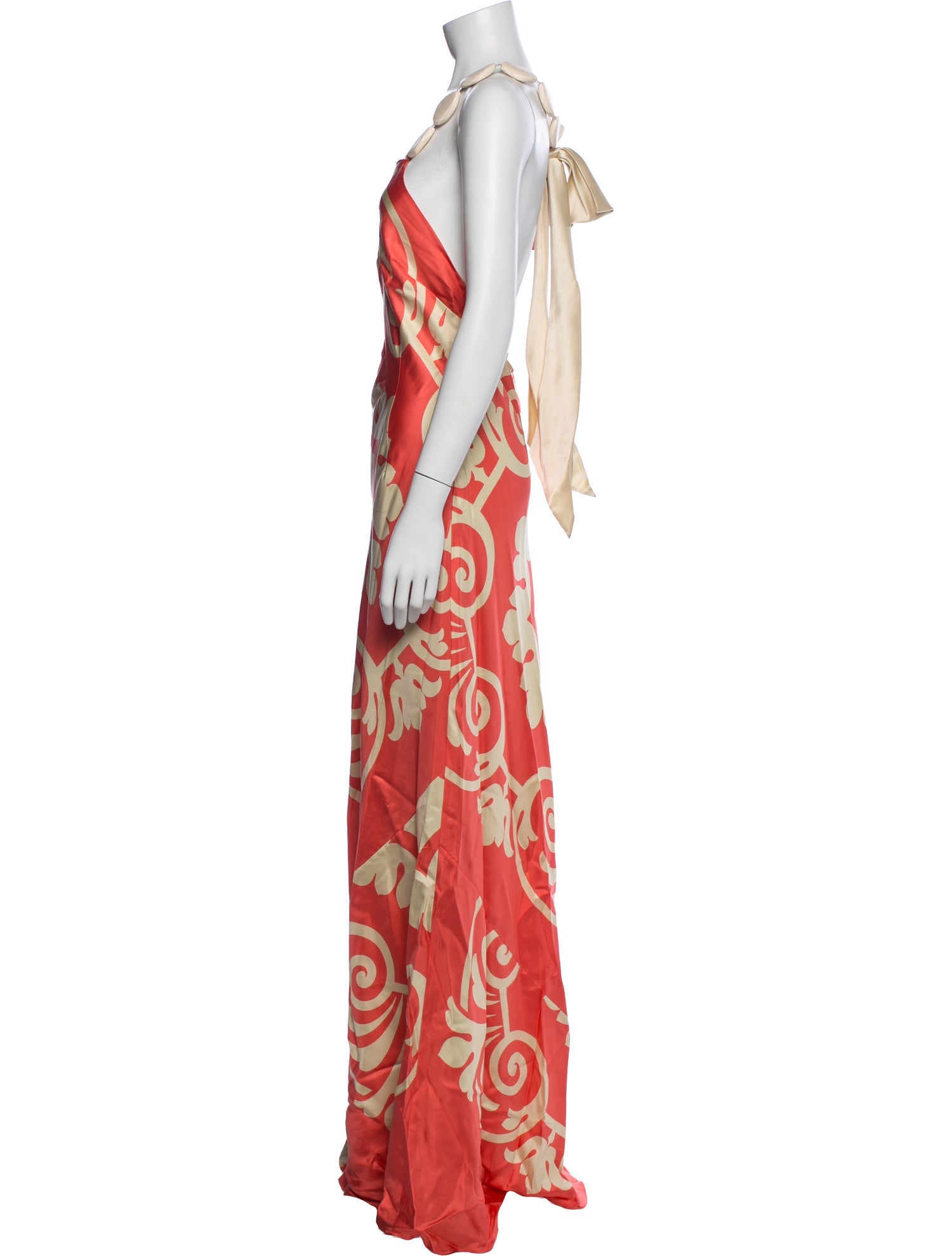 Tibi Silk Long Dress