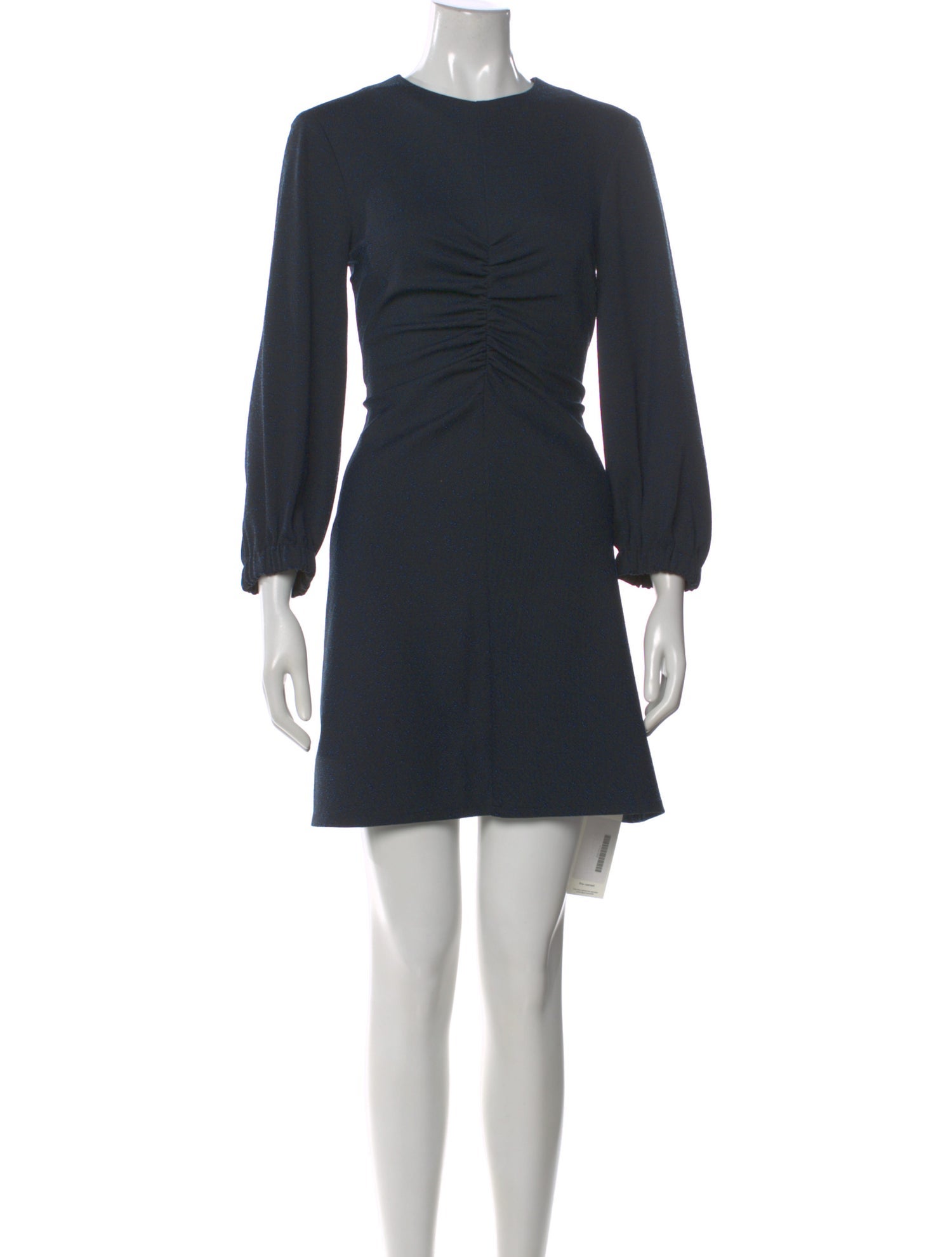 Tibi Crew Neck Mini Dress