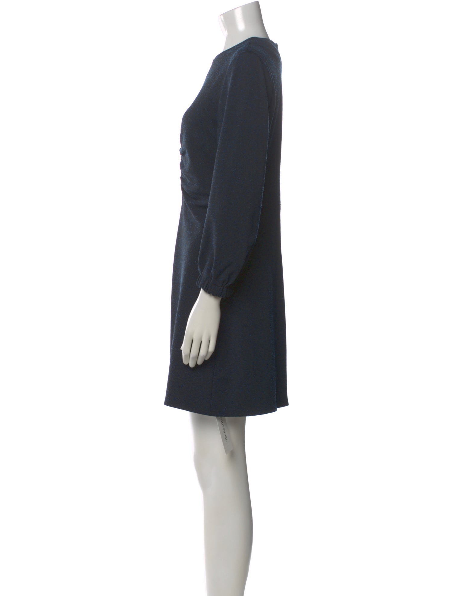 Tibi Crew Neck Mini Dress