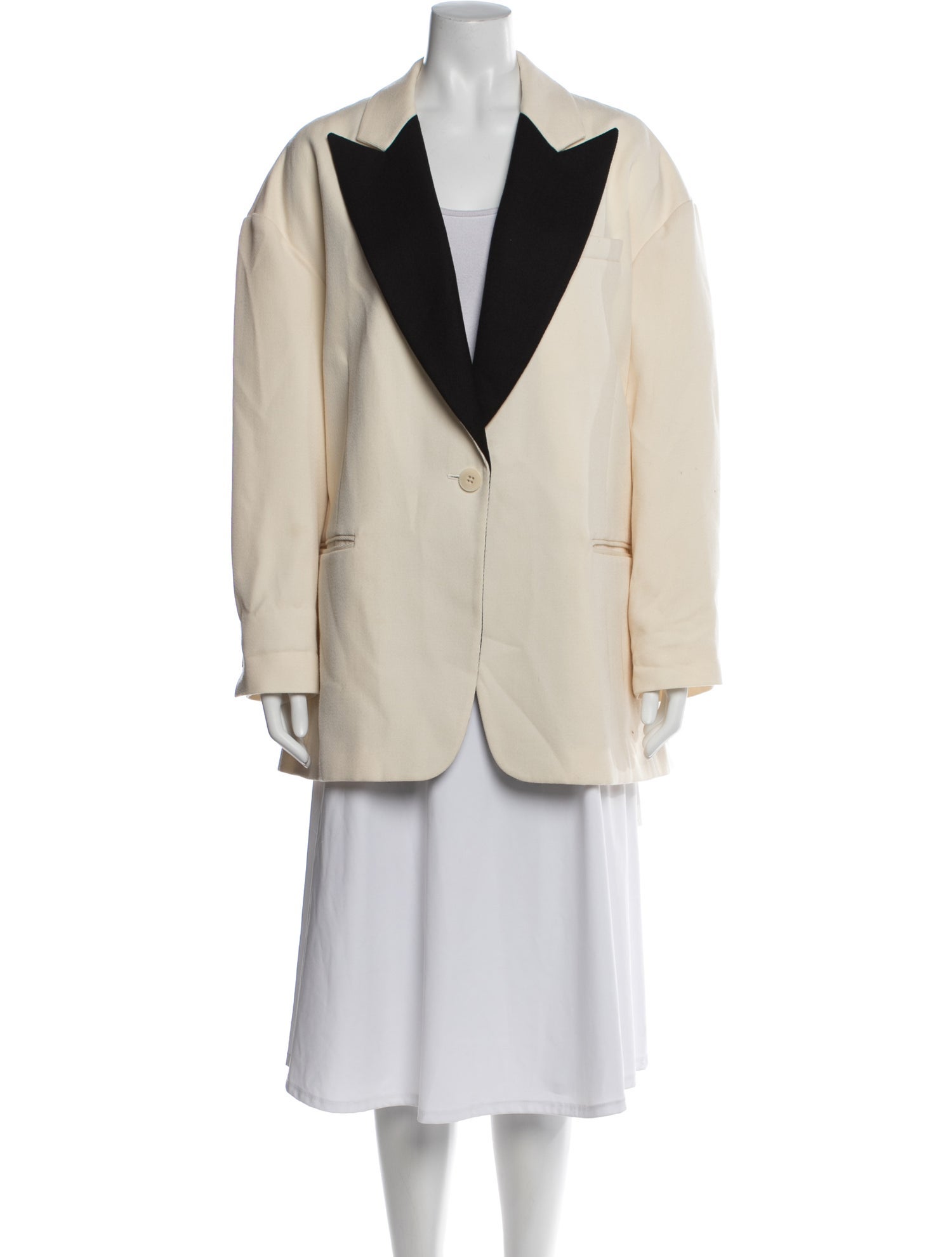 Tibi Wool Peacoat