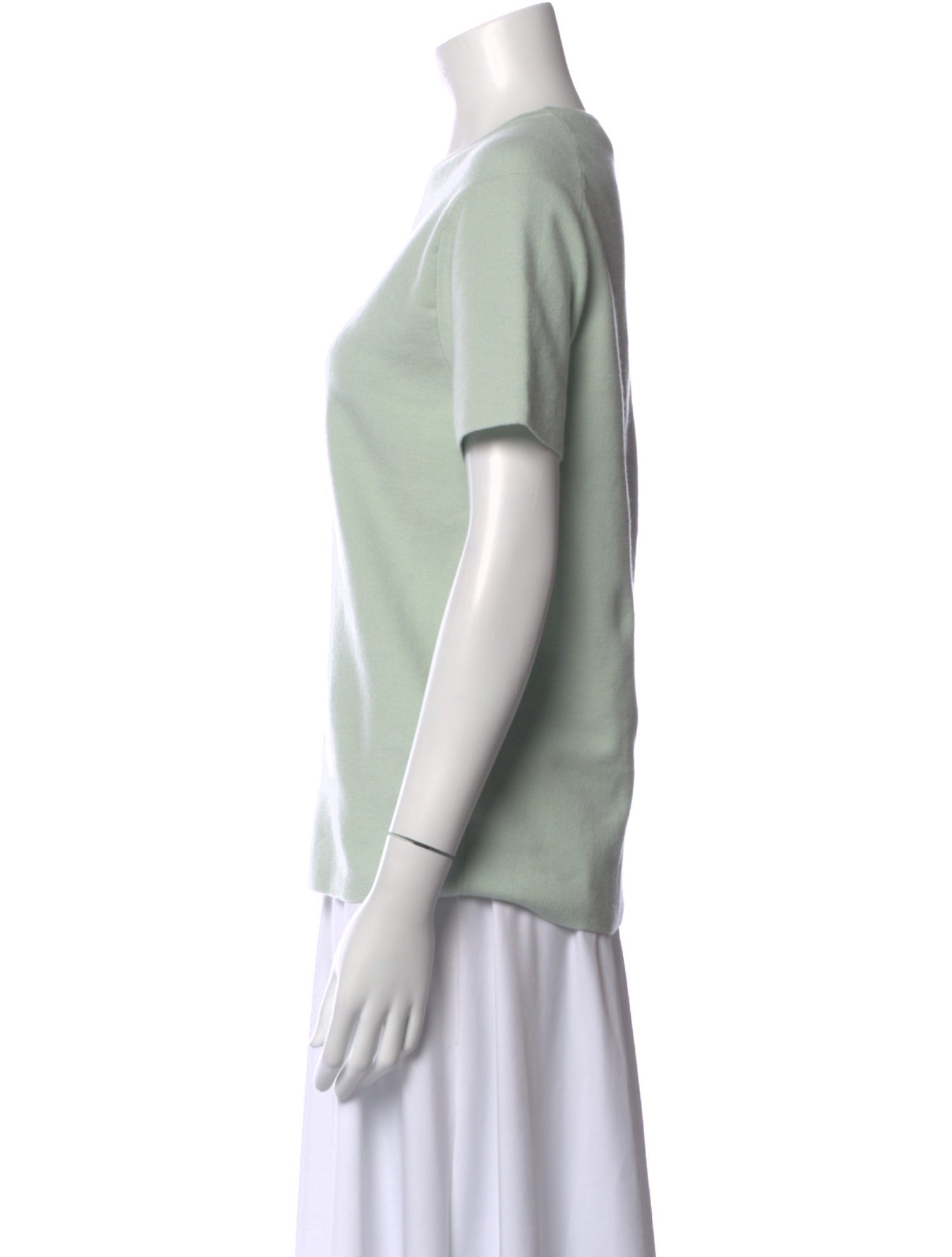 Tibi Cashmere Crew Neck T-Shirt w/ Tags