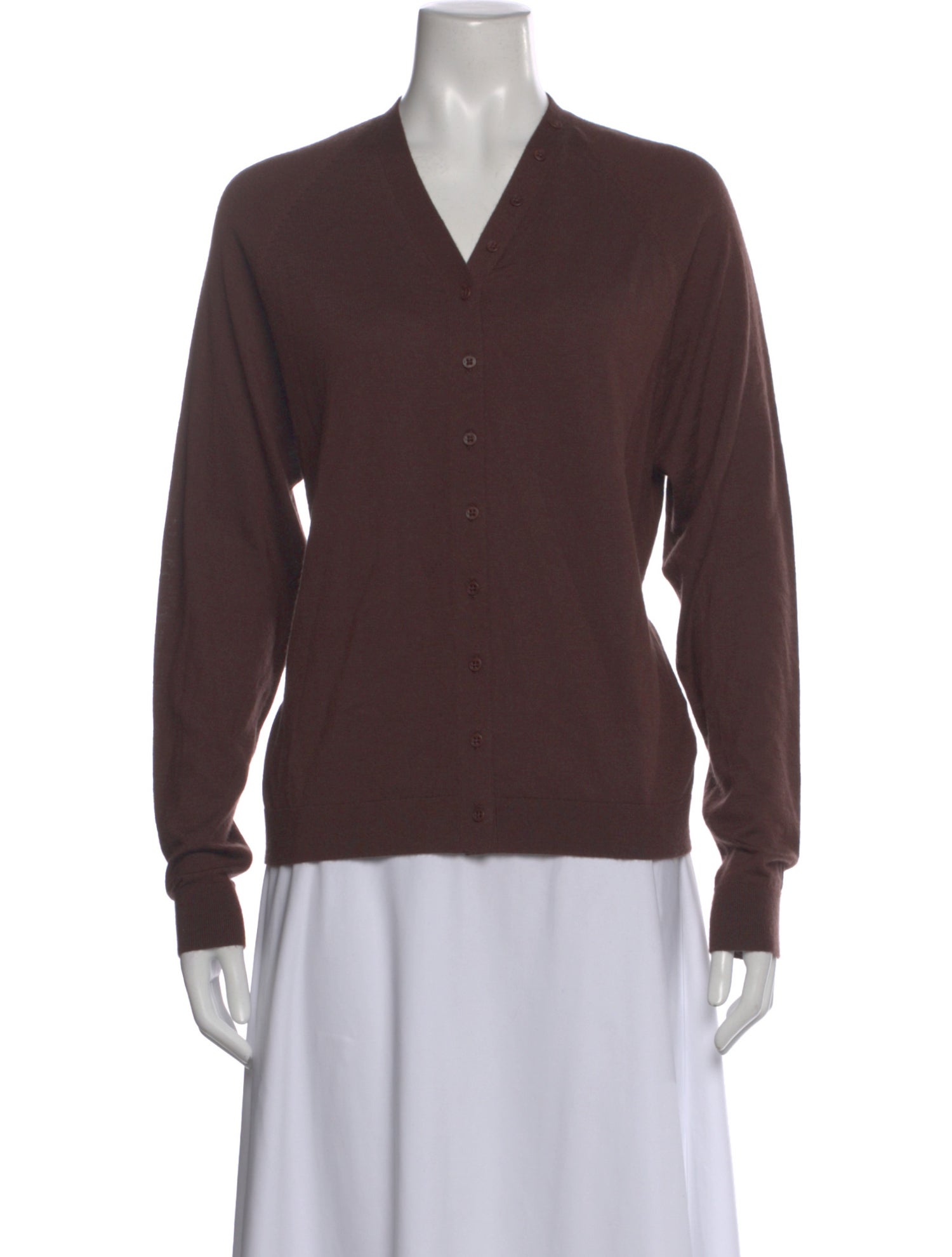 Tibi Wool V-Neck Sweater