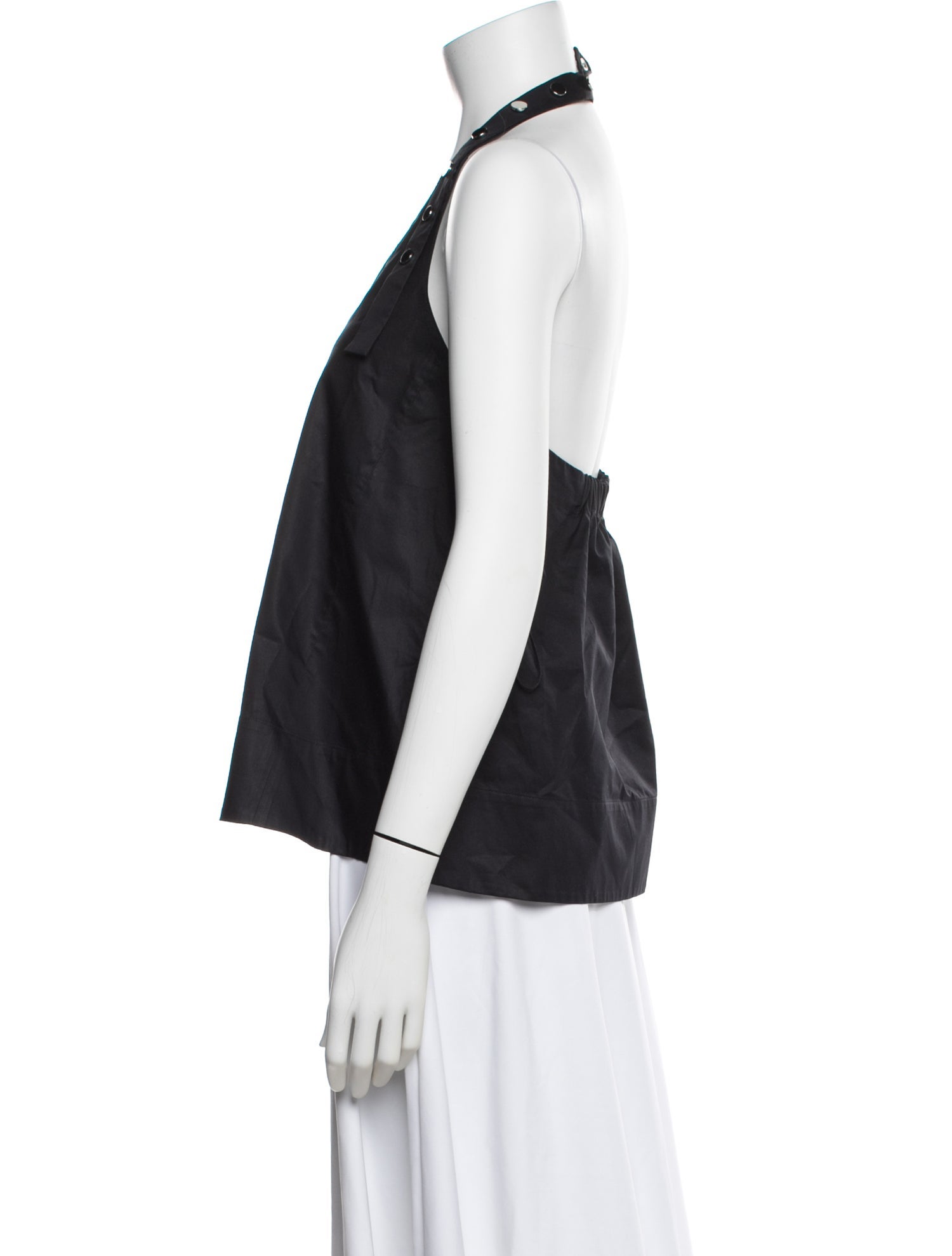 Tibi Halterneck Sleeveless Top