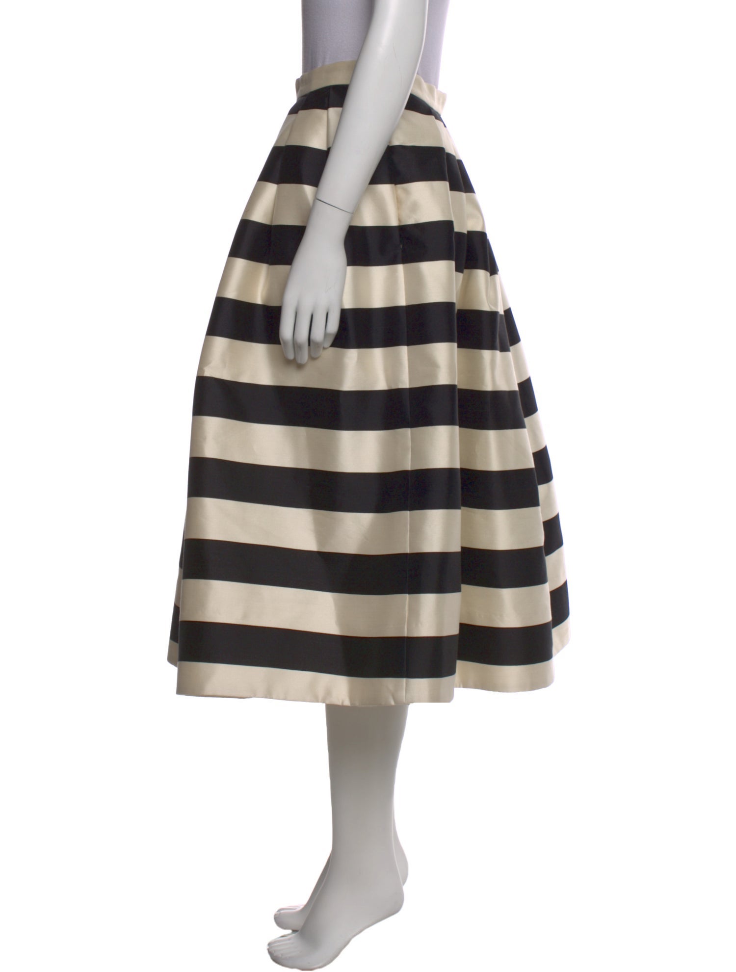 Tibi Silk Midi Length Skirt