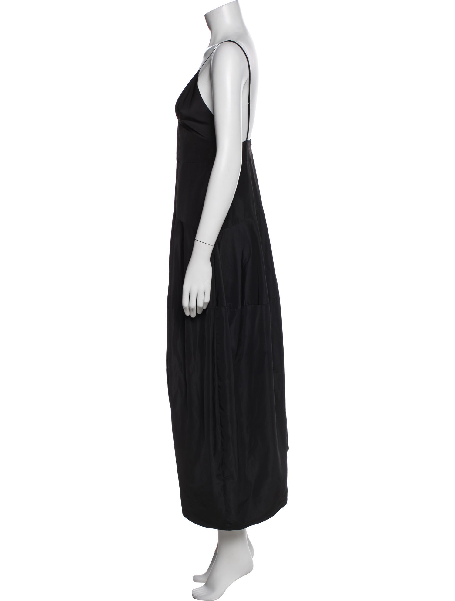 Tibi V-Neck Midi Length Dress