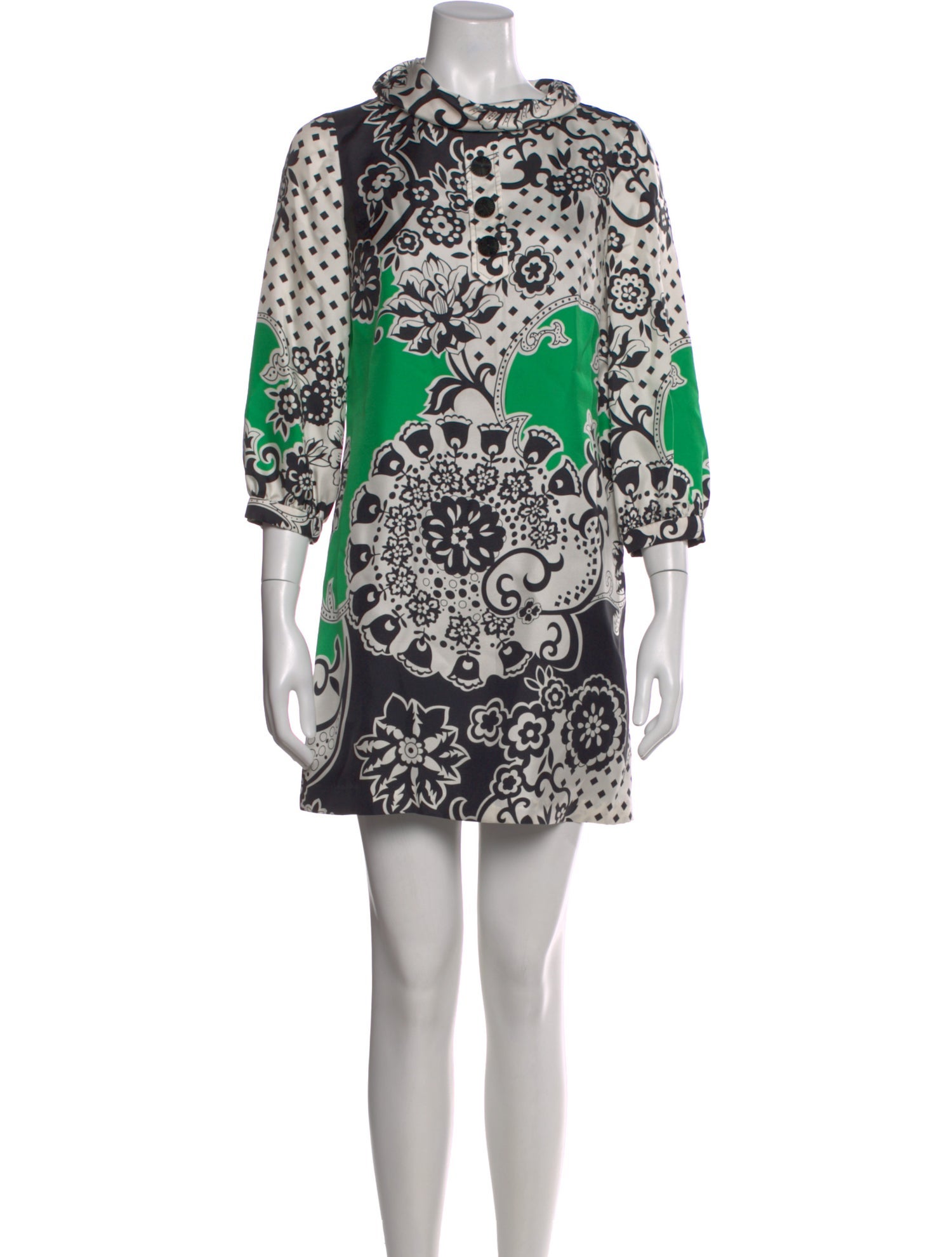 Tibi Silk Mini Dress