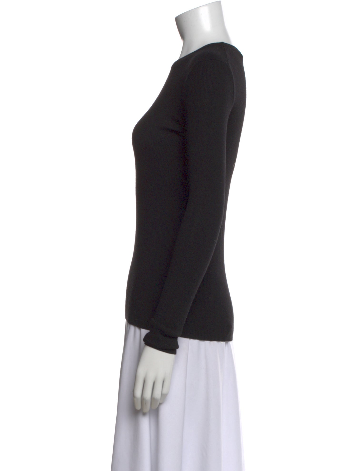 Tibi Wool Crew Neck Sweater