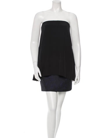 Tibi Layered Silk Dress w/ Tags
