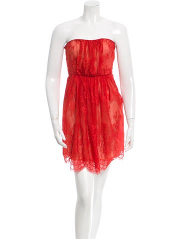 Tibi Lace Mini Dress